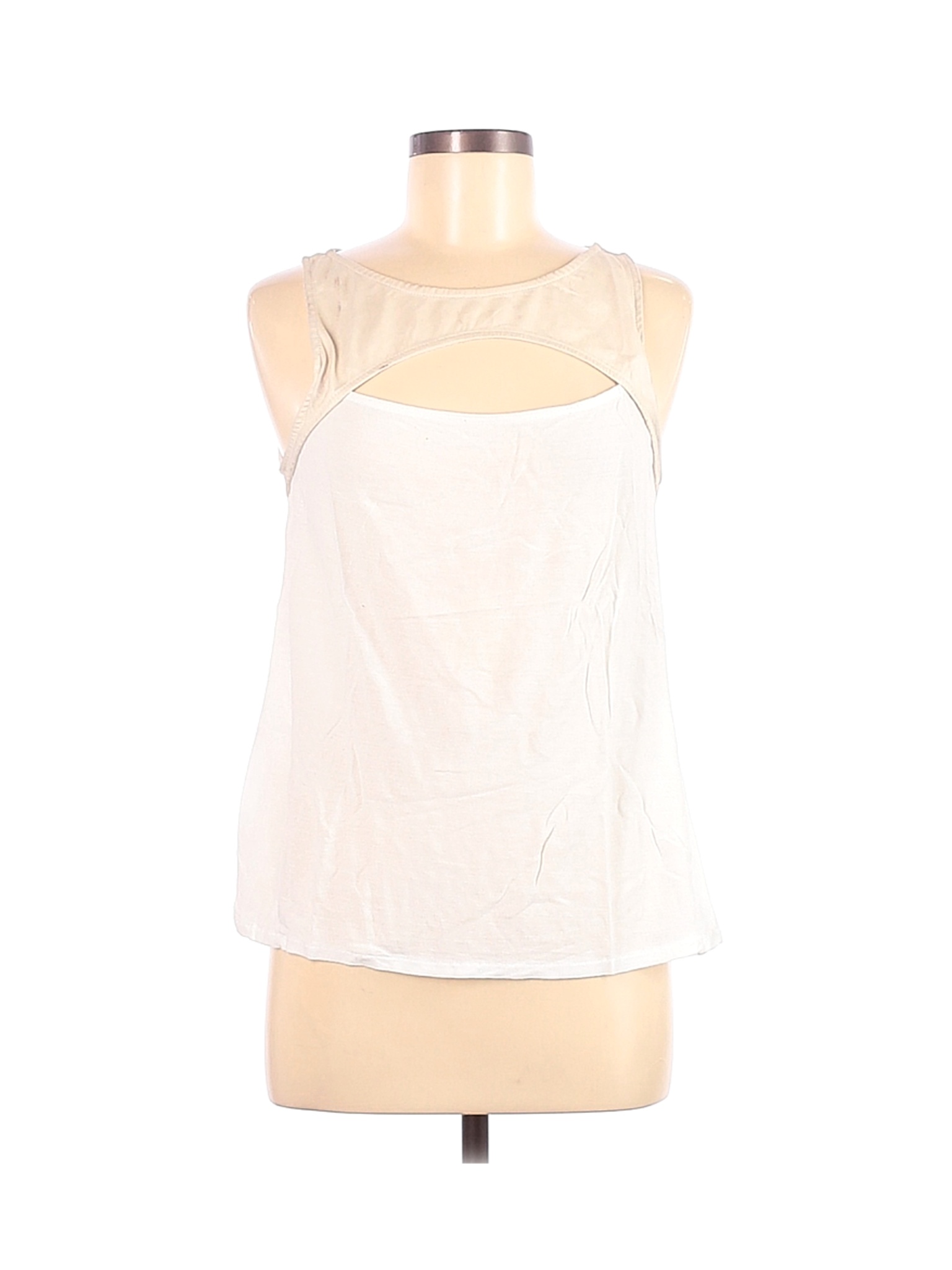 Trafaluc by Zara Women White Sleeveless Top M | eBay