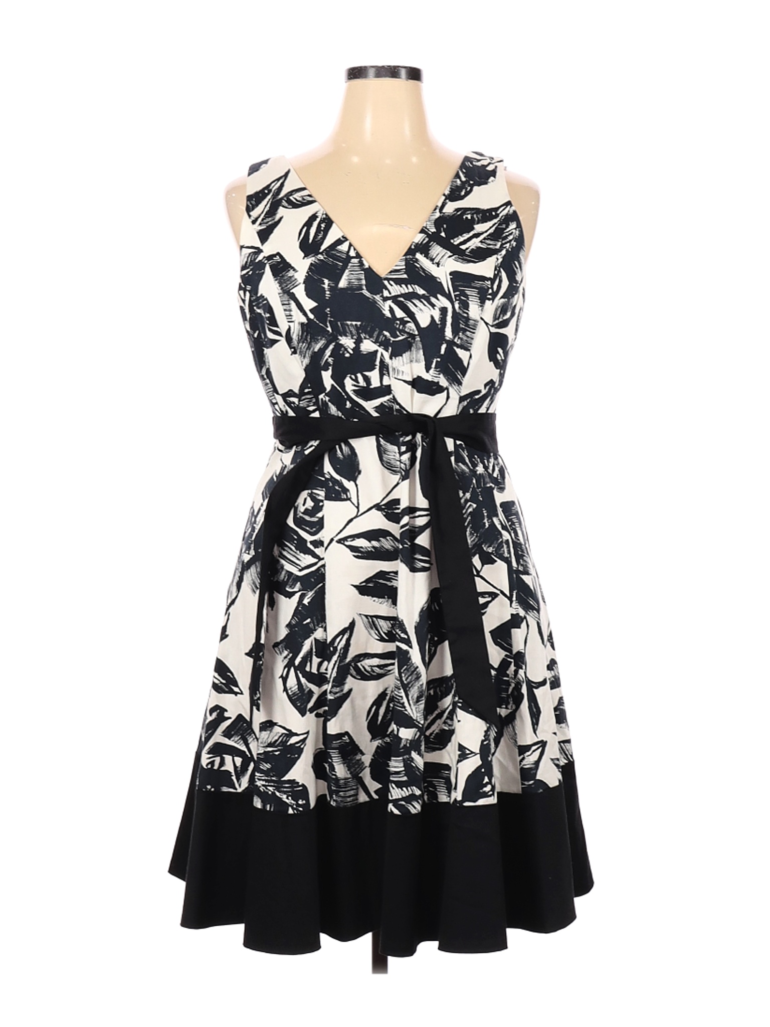 Jones New York Women Black Casual Dress 16 | eBay