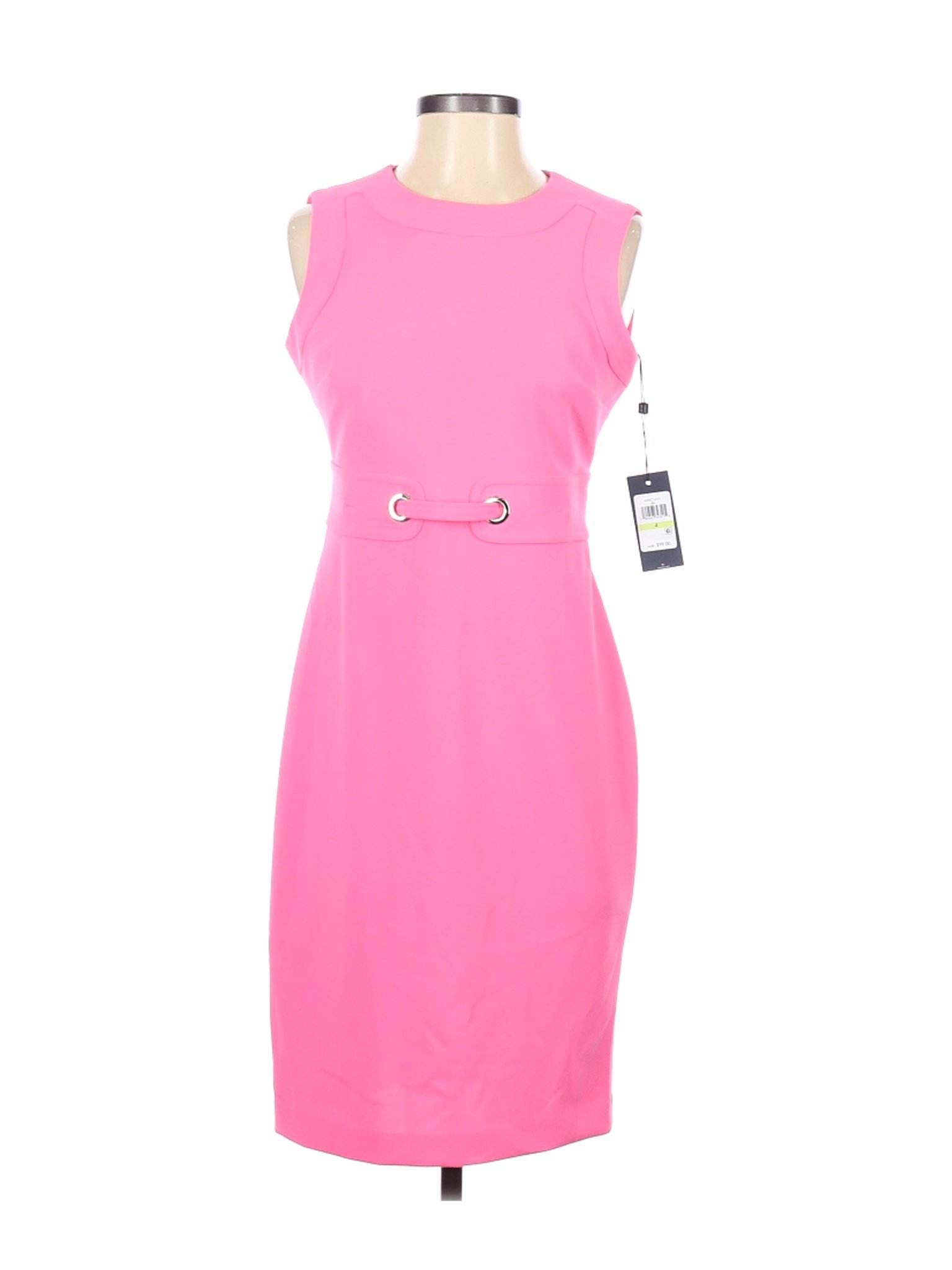 NWT Tommy Hilfiger Women Pink Casual Dress 4 | eBay