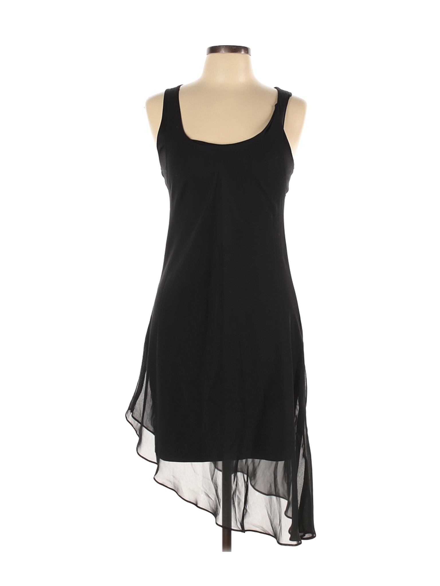 Aqua Women Black Casual Dress L | eBay