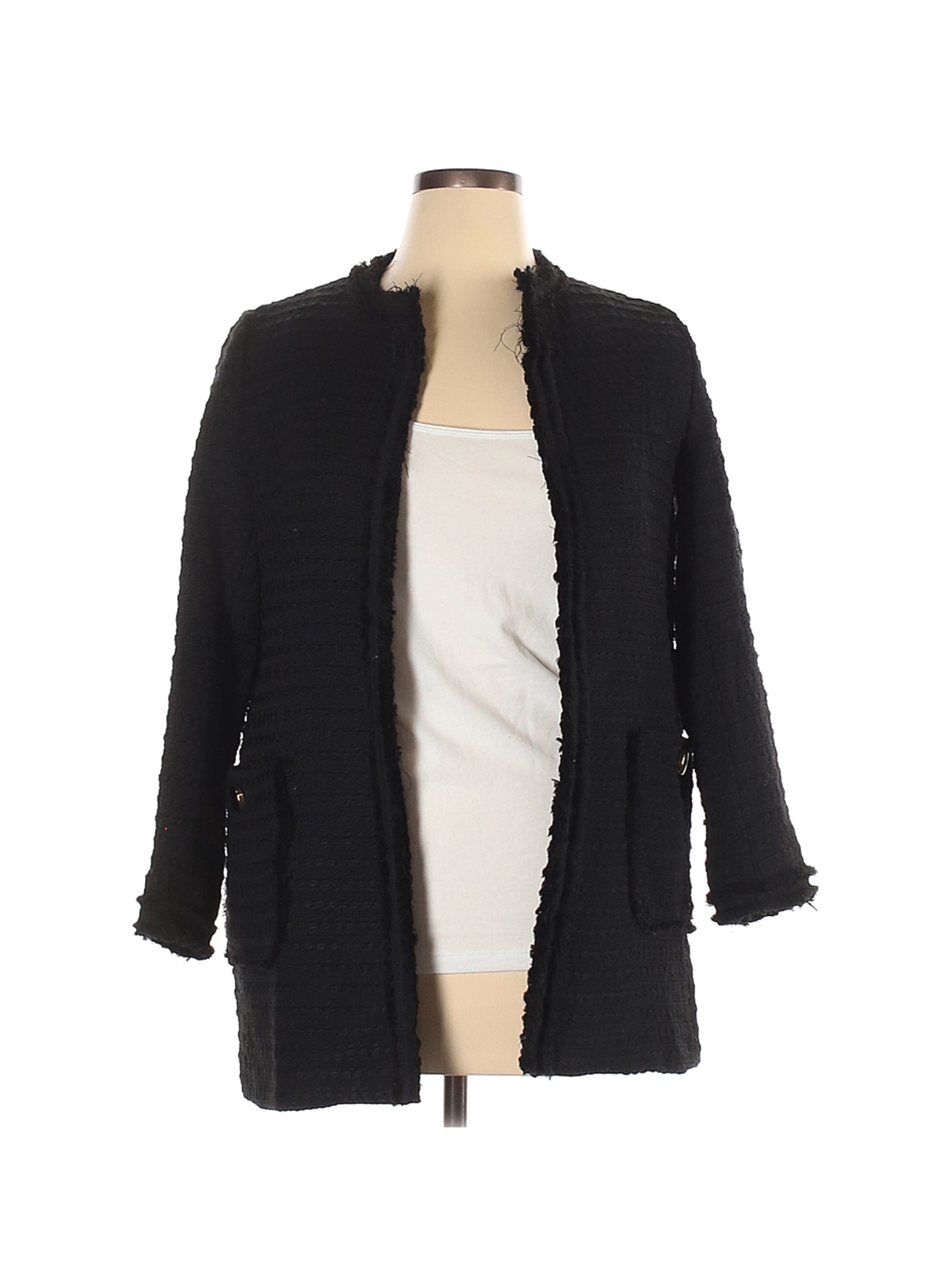 Zara Basic Women Black Jacket XL | eBay