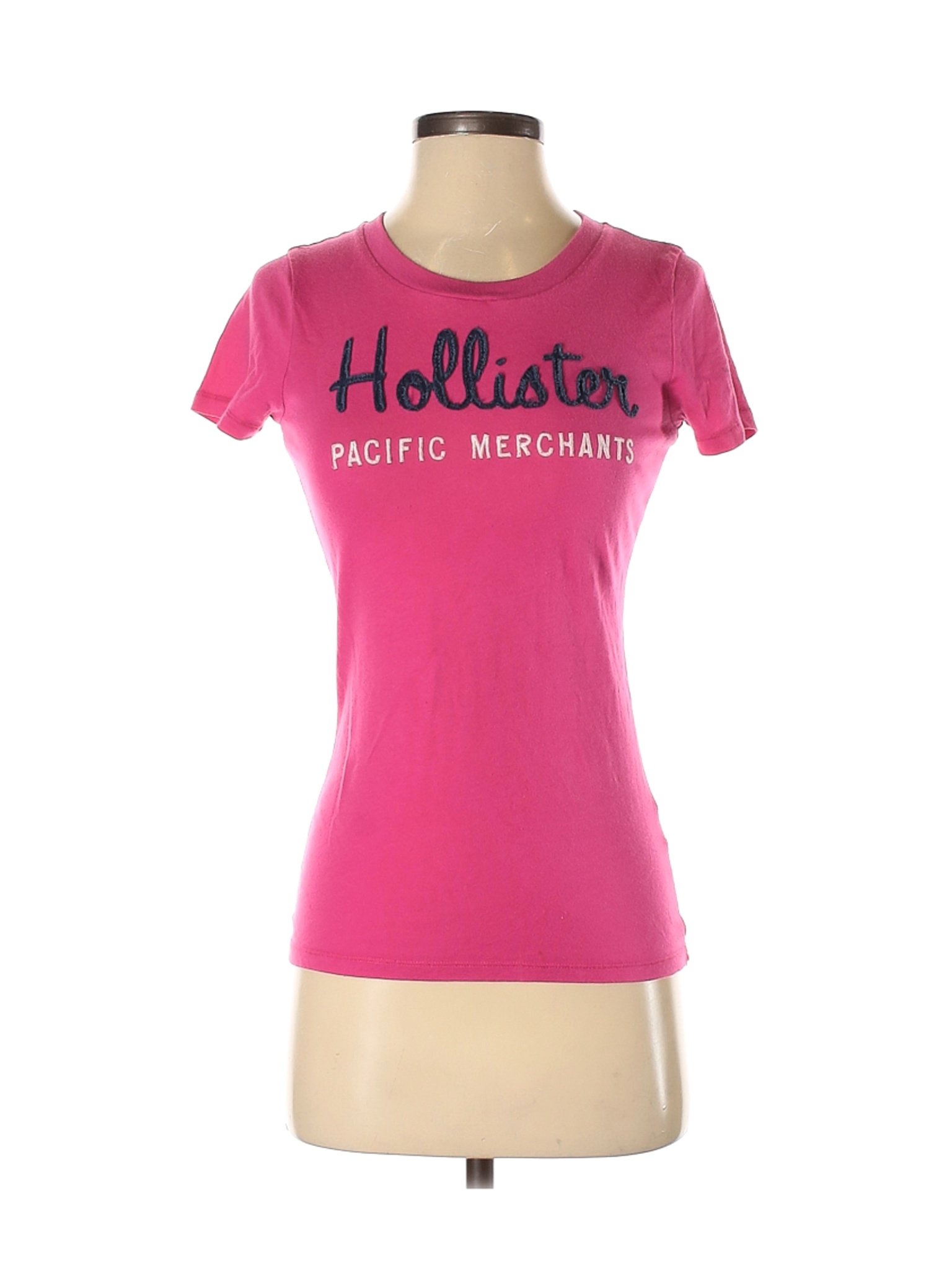 Hollister Women Pink Short Sleeve T-Shirt S | eBay