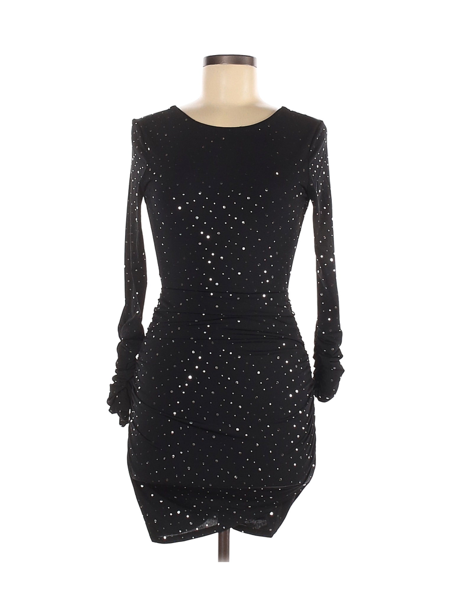 Lucy In The Sky Women Black Cocktail Dress M | eBay