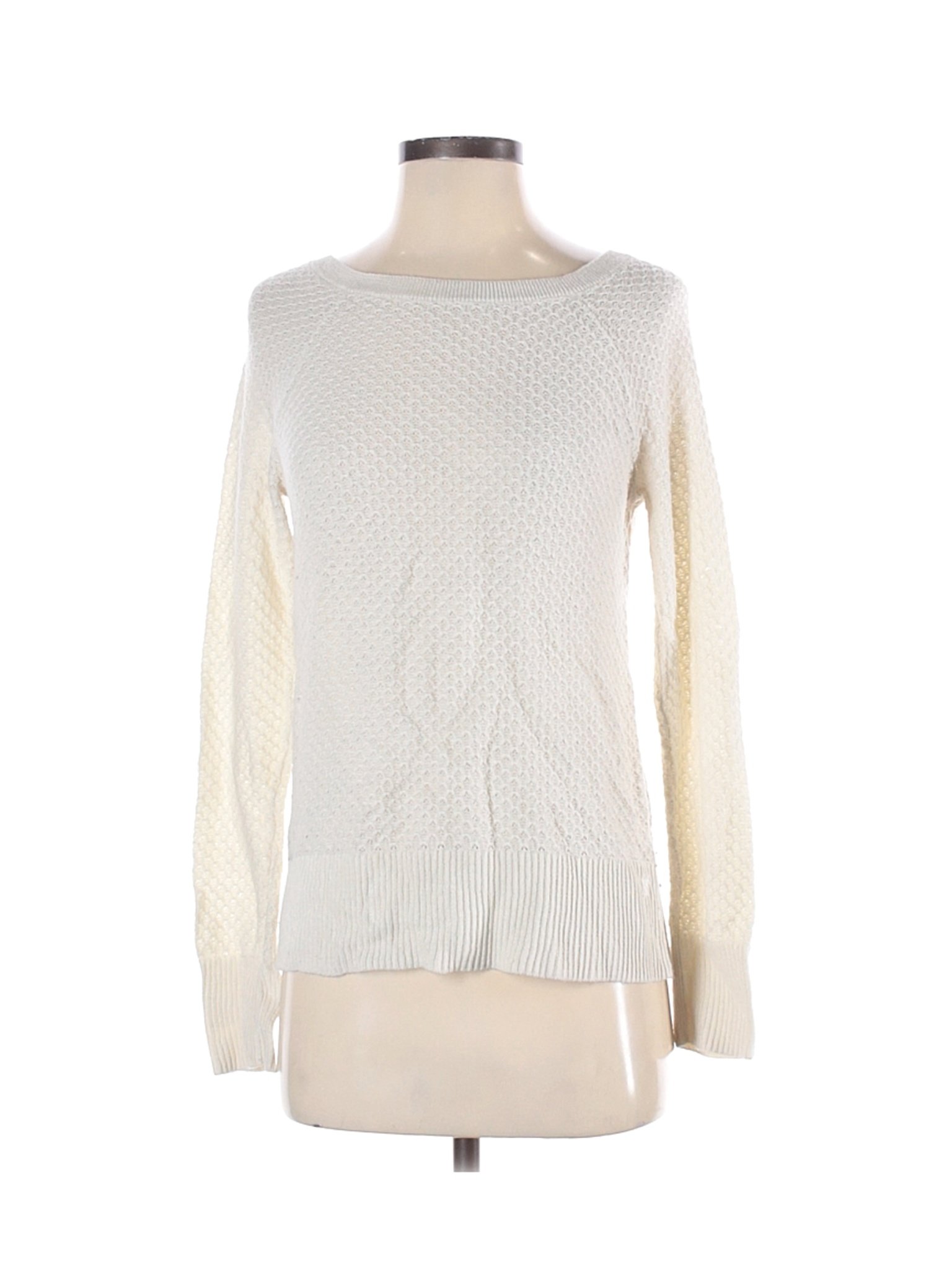 American Eagle Outfitters Women White Pullover Sweater S | eBay