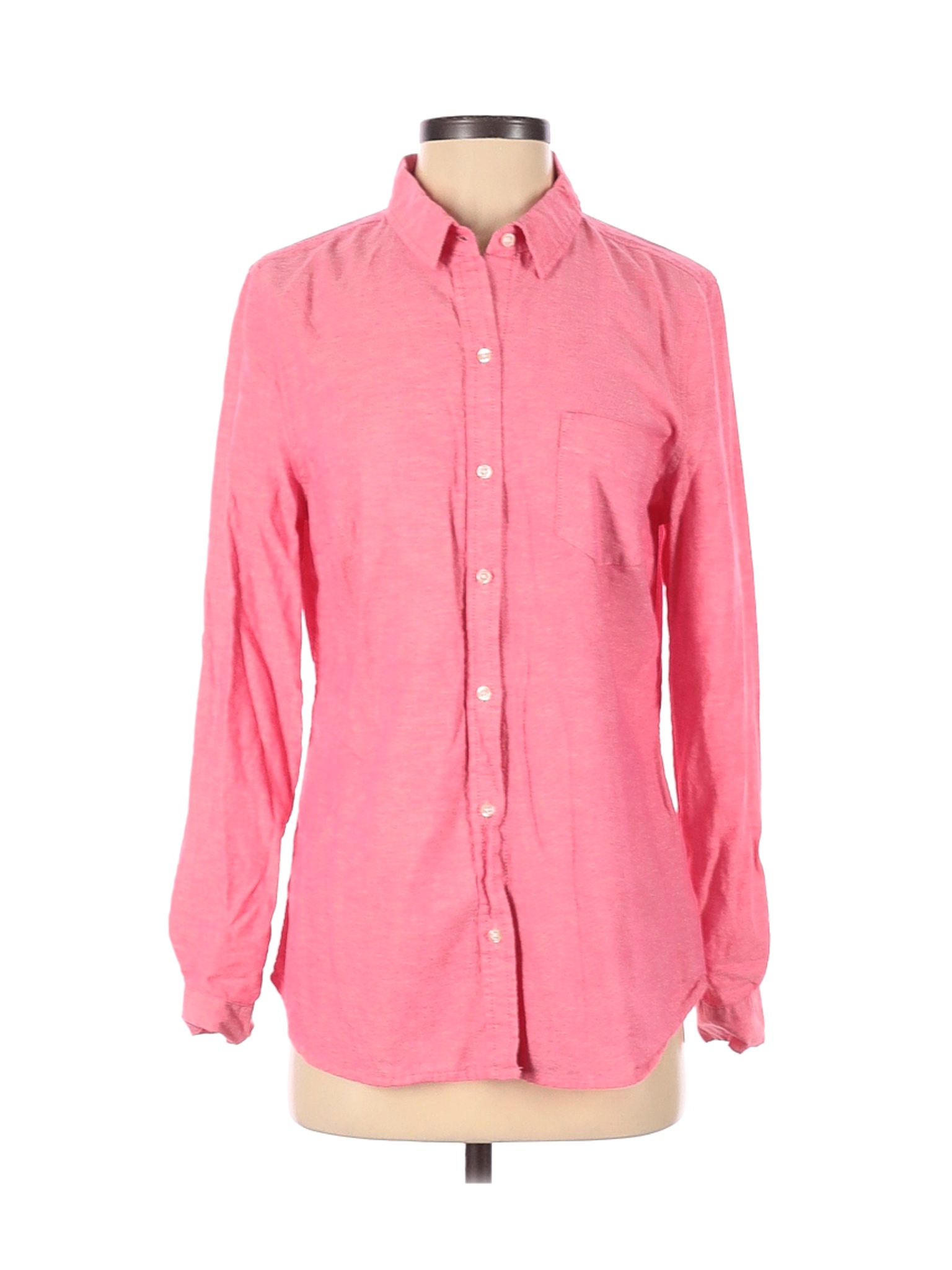 pinkish red button up shirt old navy