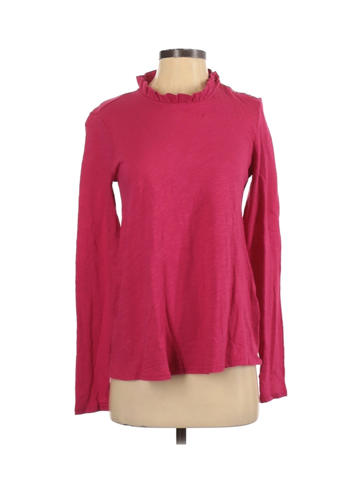 NWT Stateside Women Pink Long Sleeve T-Shirt S | eBay