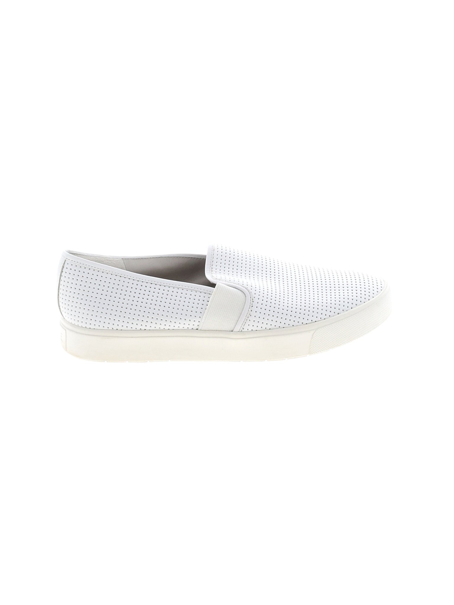 vince white leather shoes