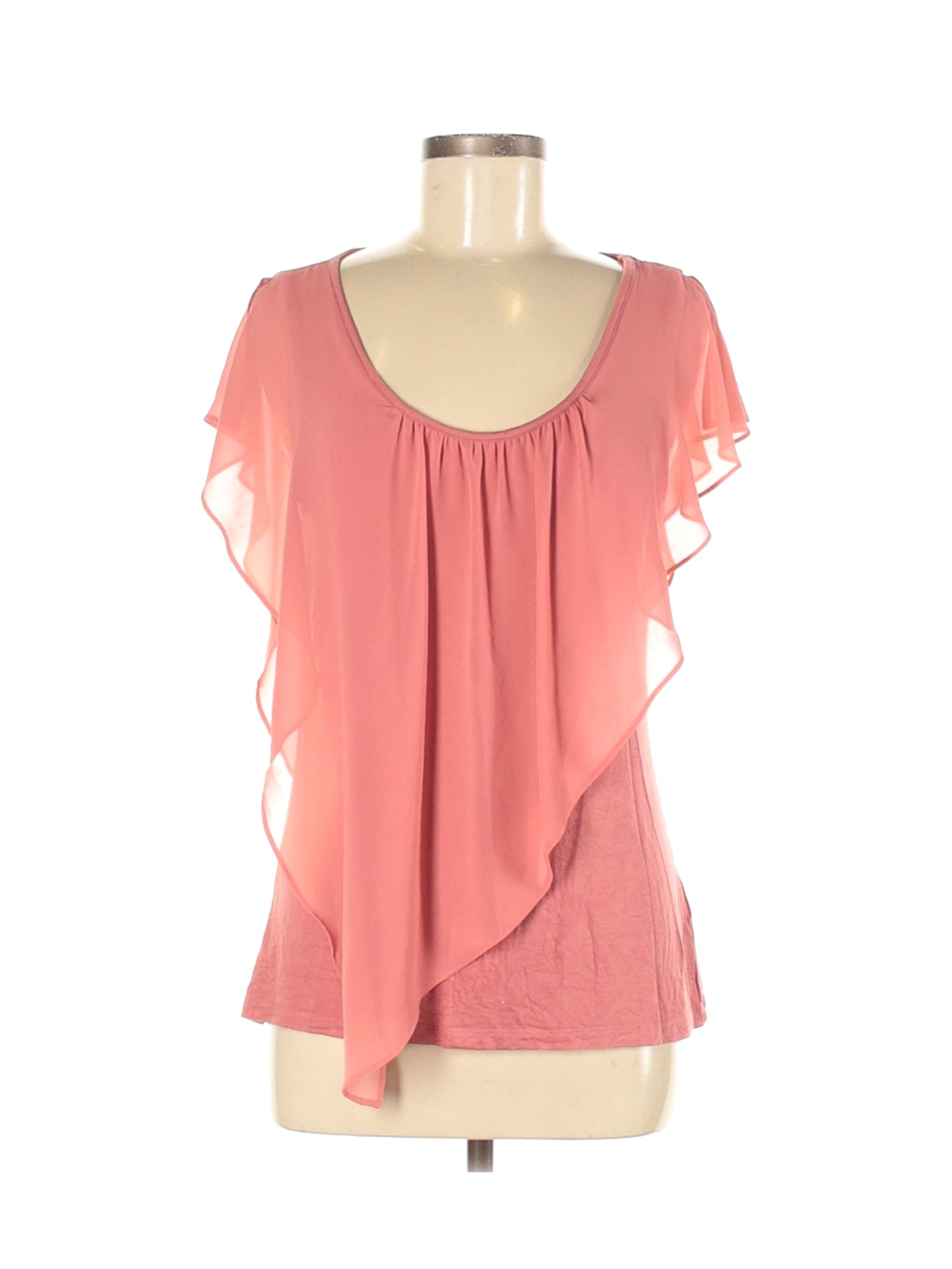 Maurices Women Pink Short Sleeve Top M | eBay