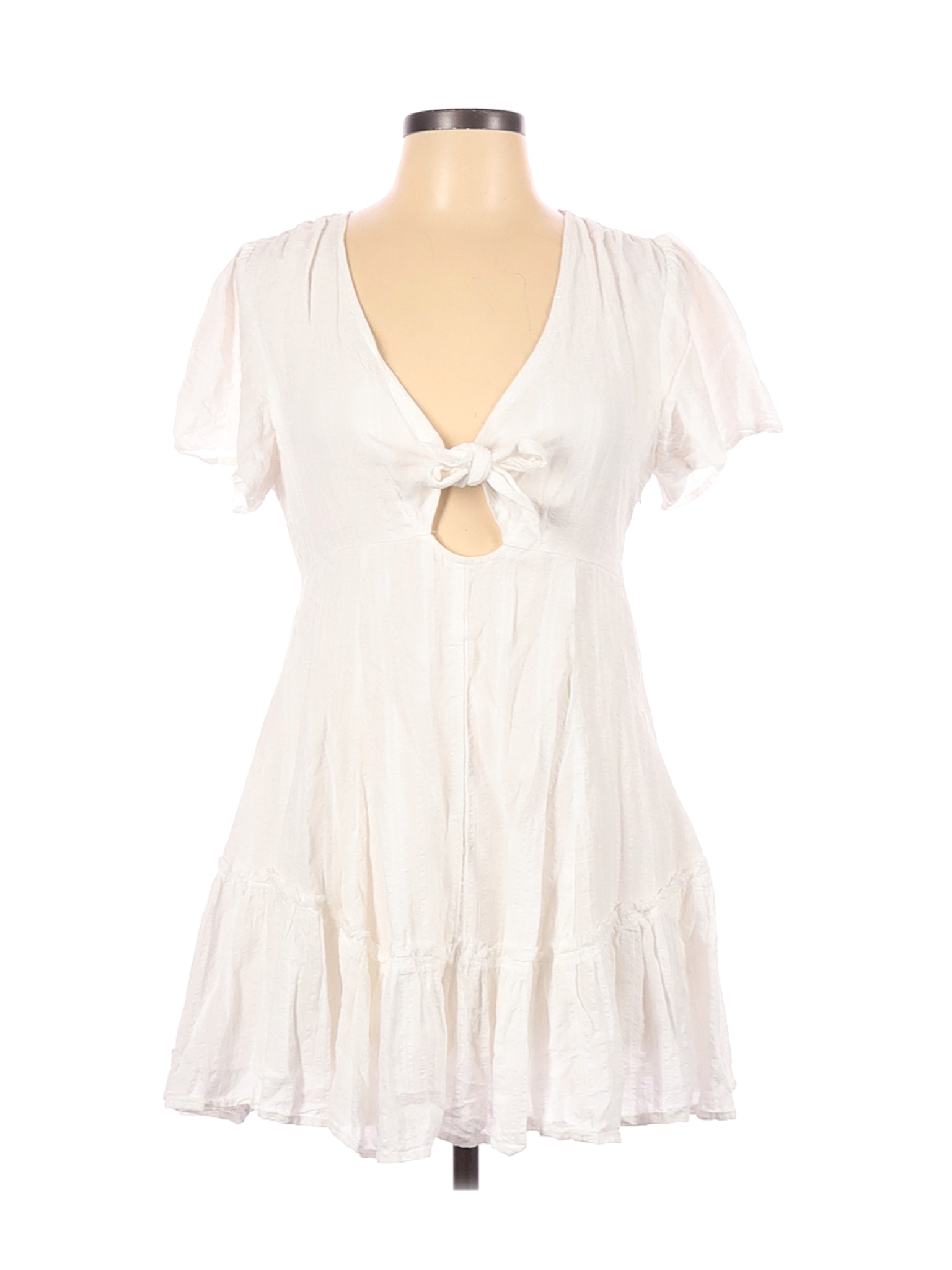 Cotton Candy LA Women White Casual Dress L | eBay