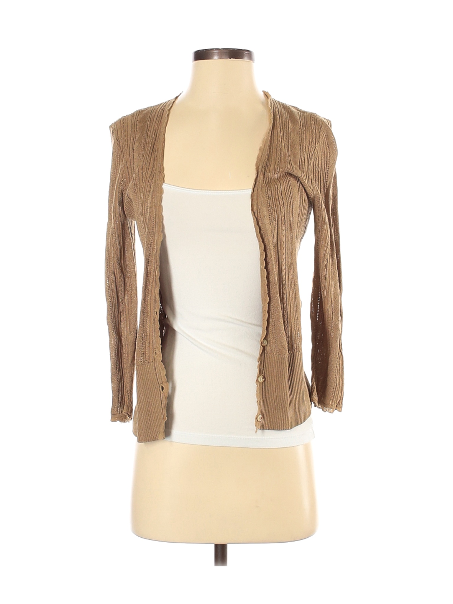 Lauren by Ralph Lauren Women Brown Cardigan S | eBay