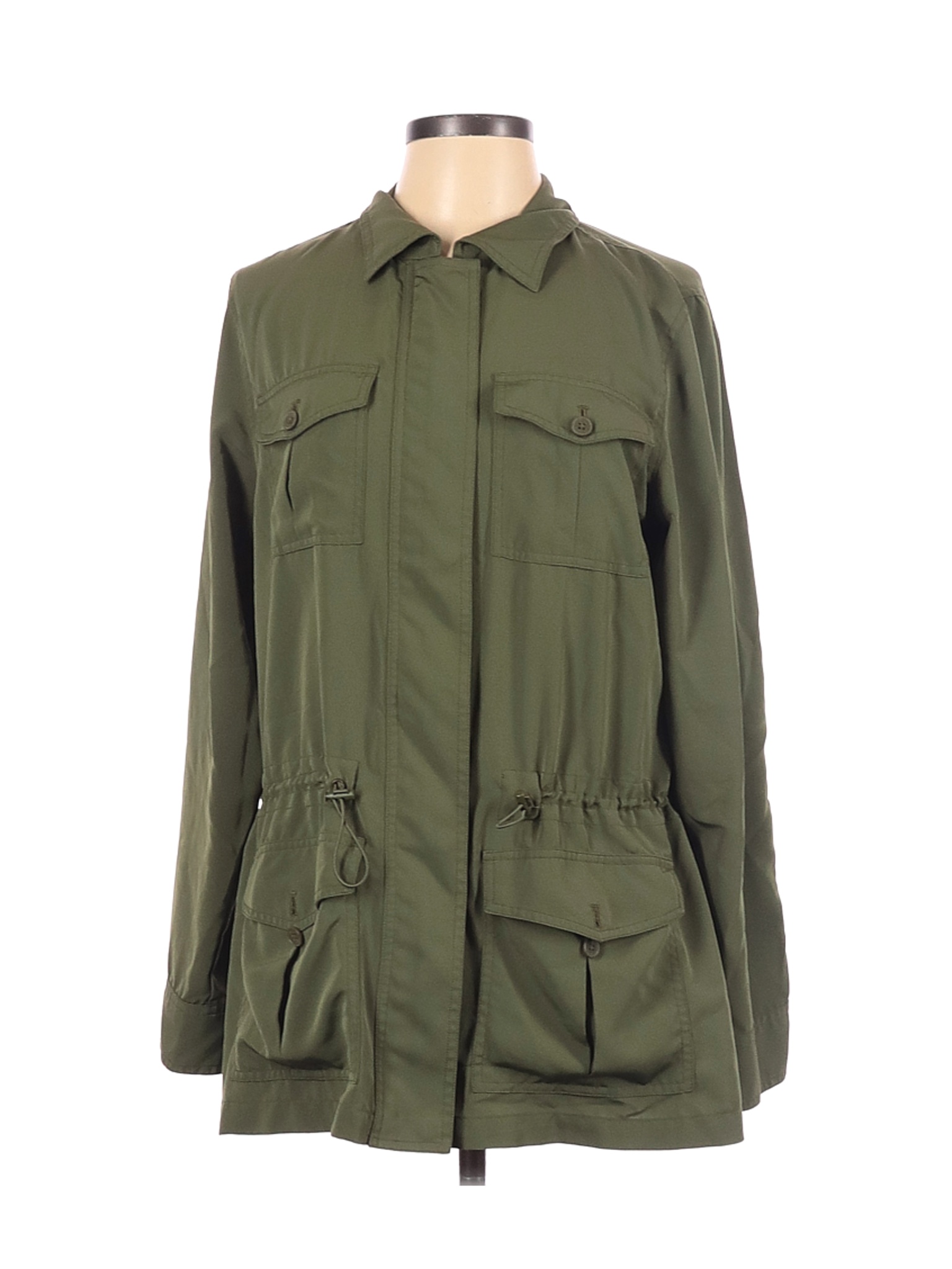 Chaps Women Green Jacket L | eBay