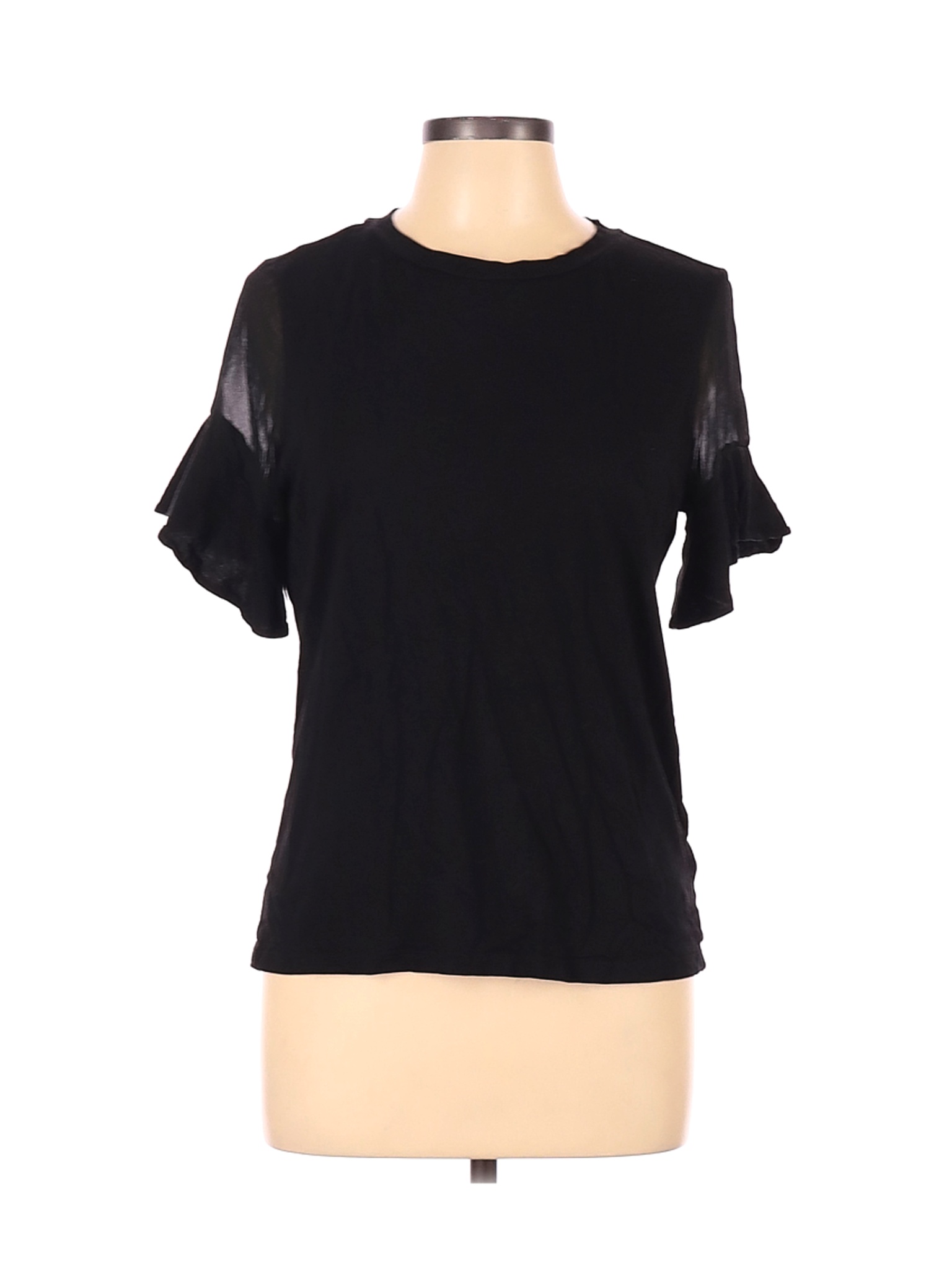 black short sleeve shirts women's