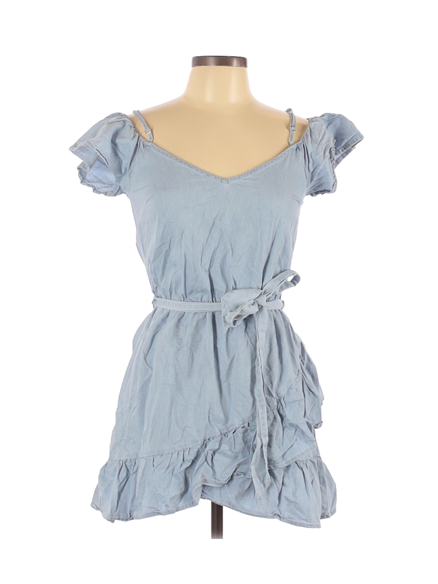Love Tree Women Blue Casual Dress L | eBay