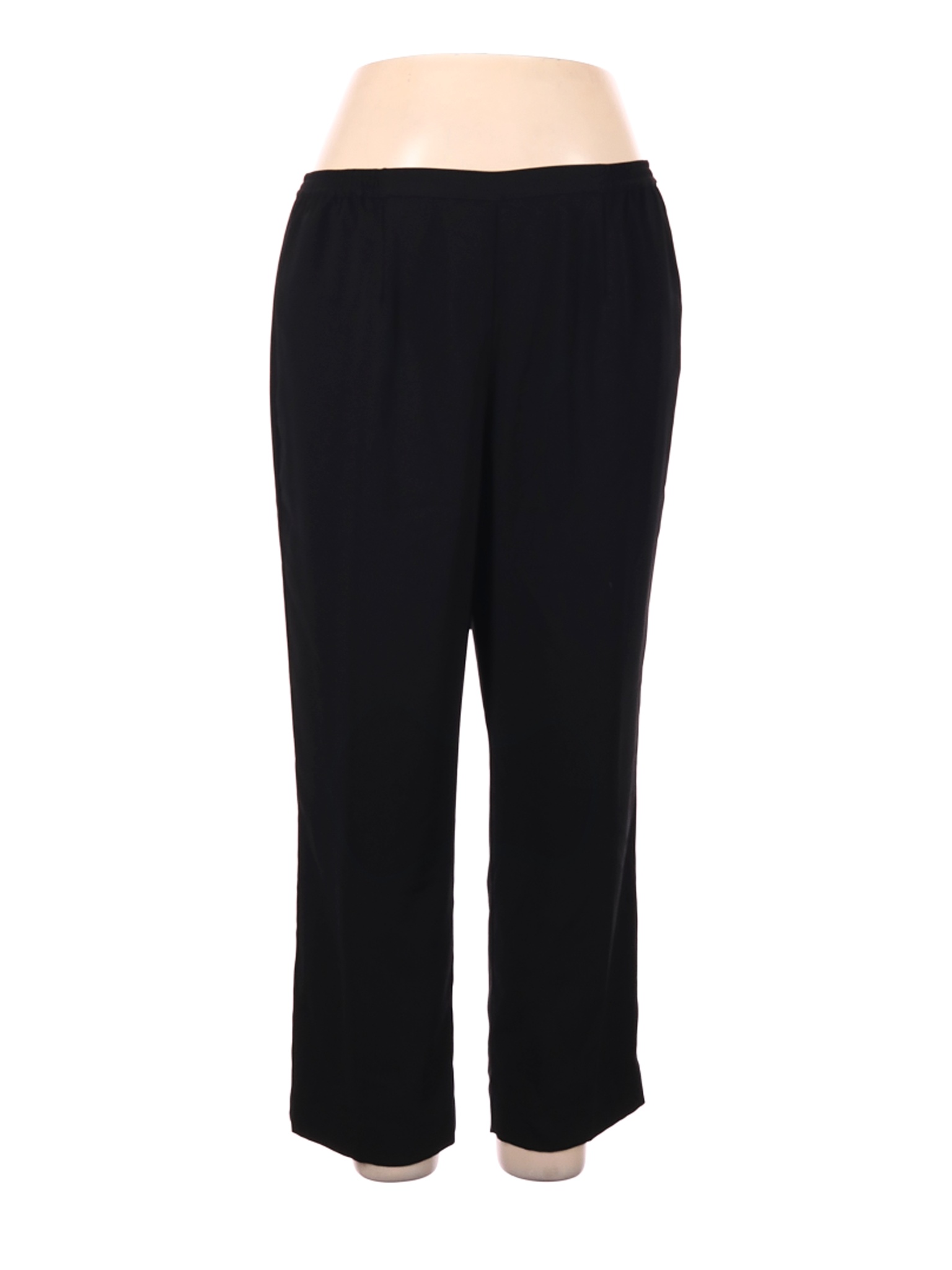 Appleseeds Women Black Dress Pants 18 Plus | eBay