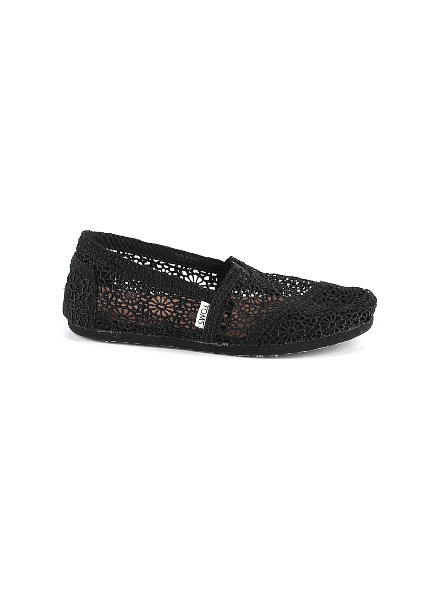 black suede toms flats