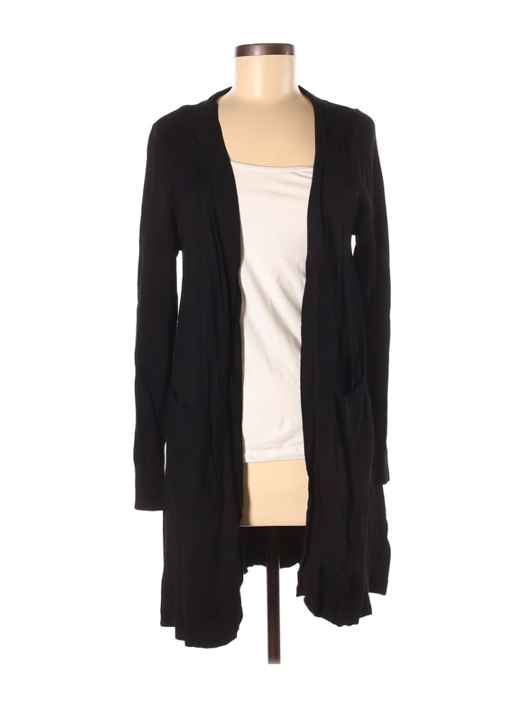 Zenana Outfitters Solid Black Cardigan Size M - 66% off | thredUP
