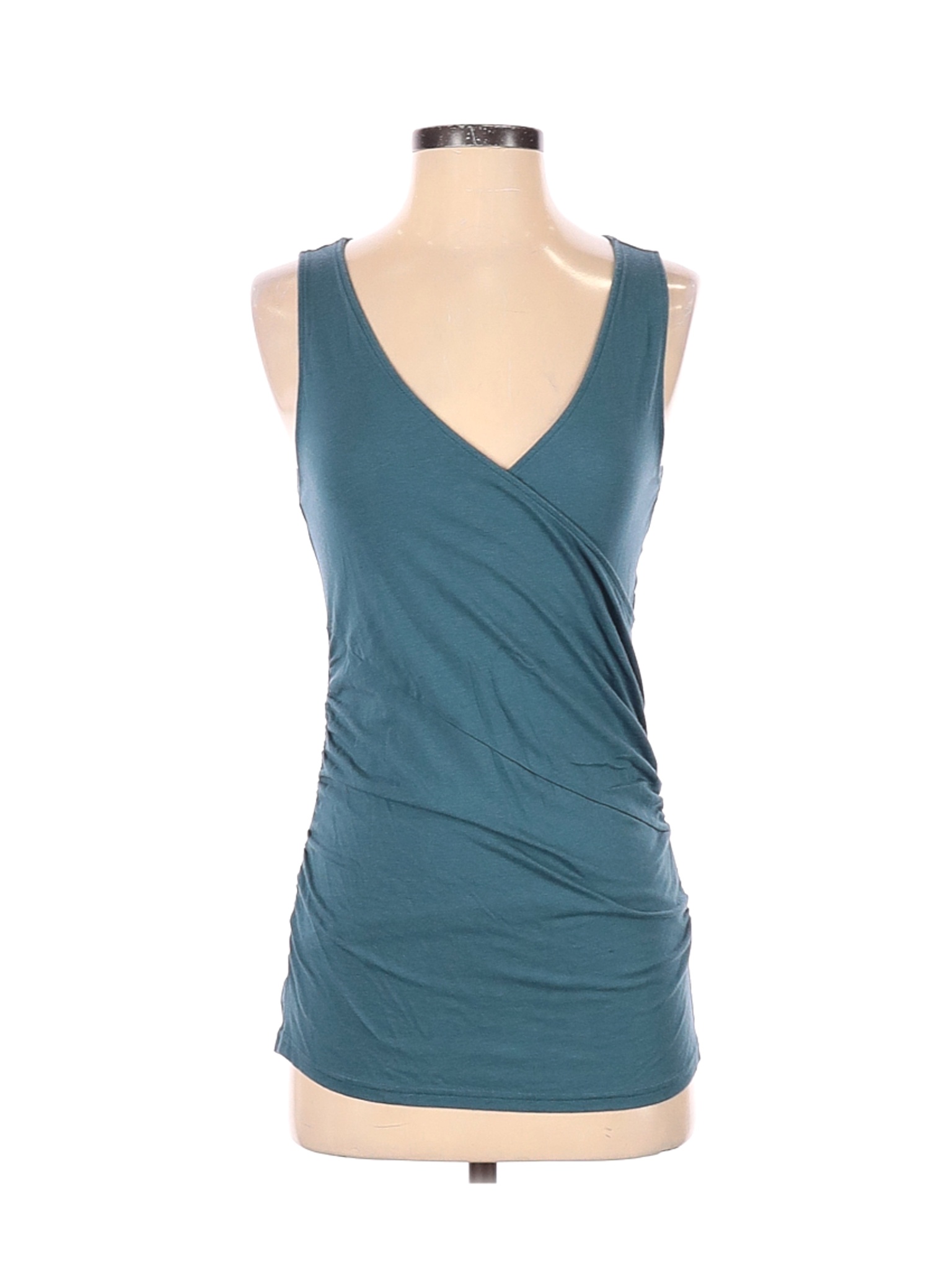 Garnet Hill Women Green Sleeveless Top S | eBay