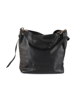 allsaints cami leather shoulder bag