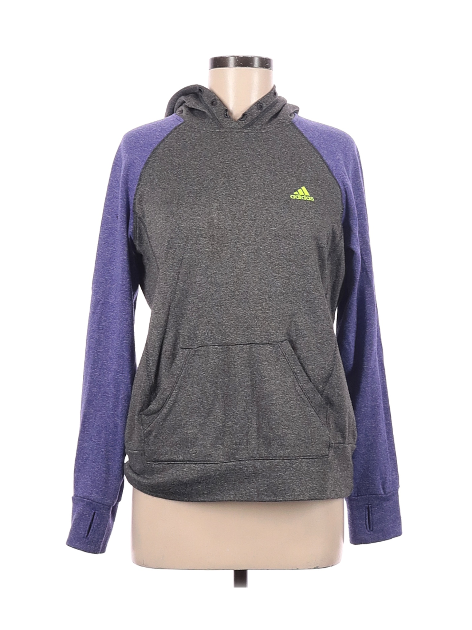 grey adidas sweatshirt womens