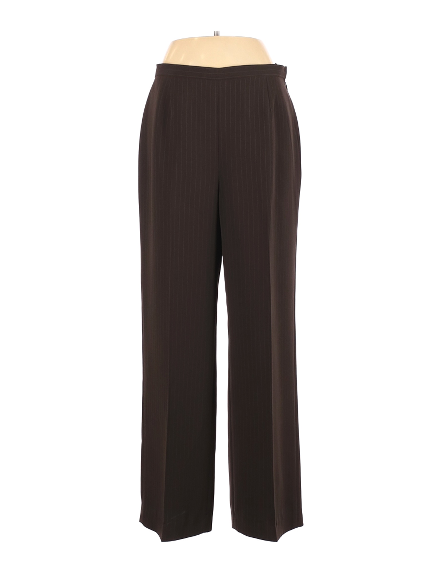Le Suit Women Brown Dress Pants 8 | eBay