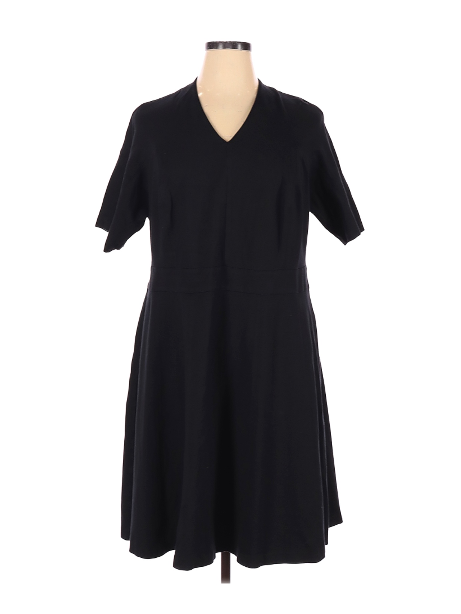 Lands' End Women Black Casual Dress 18 Plus | eBay