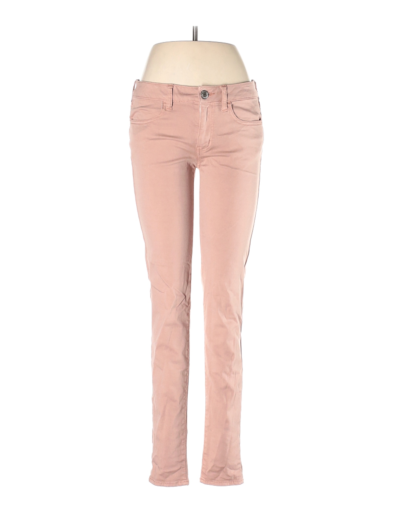 American Eagle Outfitters Women Pink Jeans 8 Tall | eBay