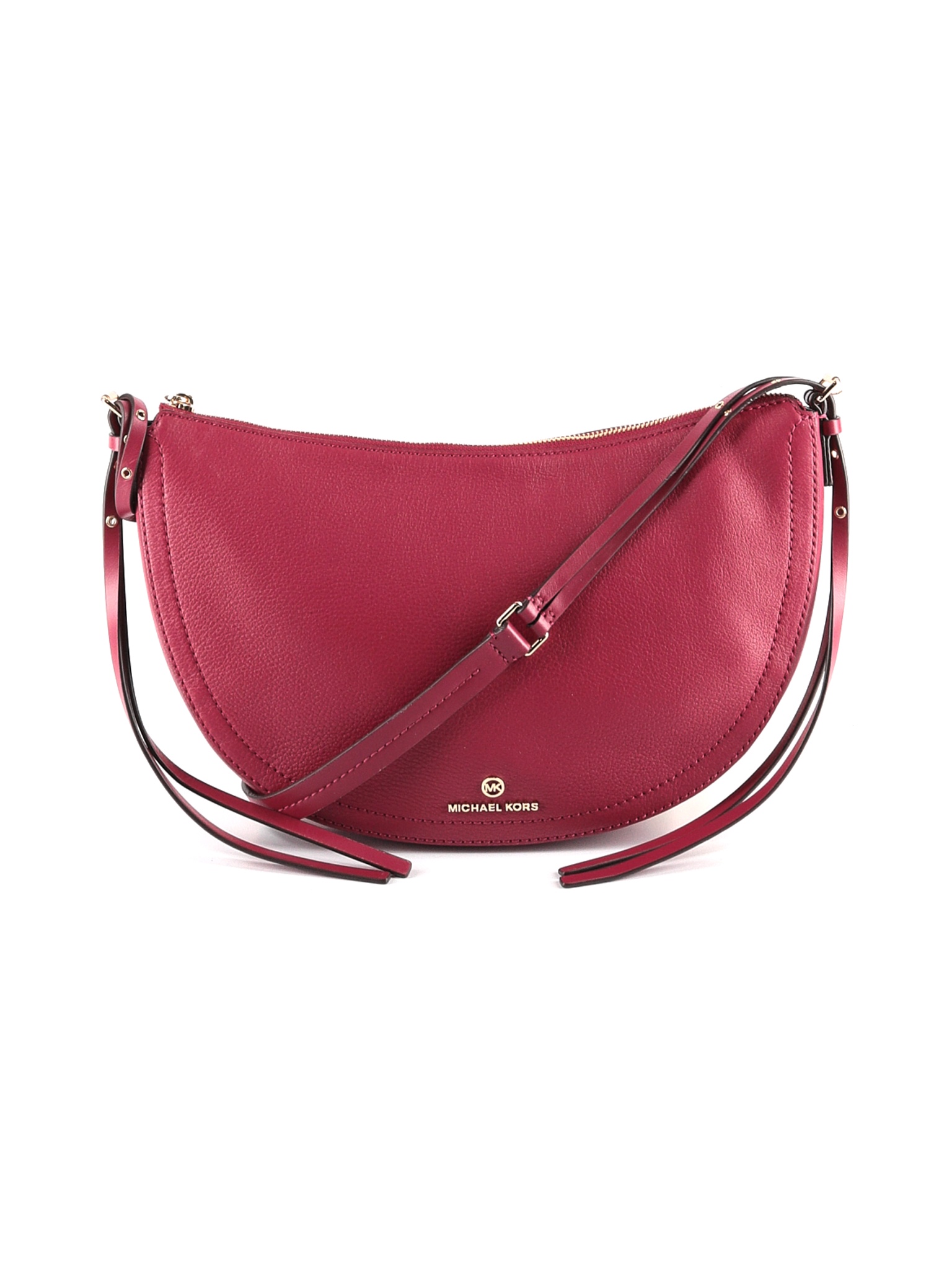 red michael kors crossbody bag