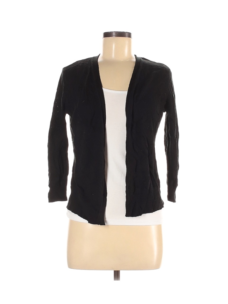 Verve Ami Solid Black Cardigan Size M - 85% off | thredUP