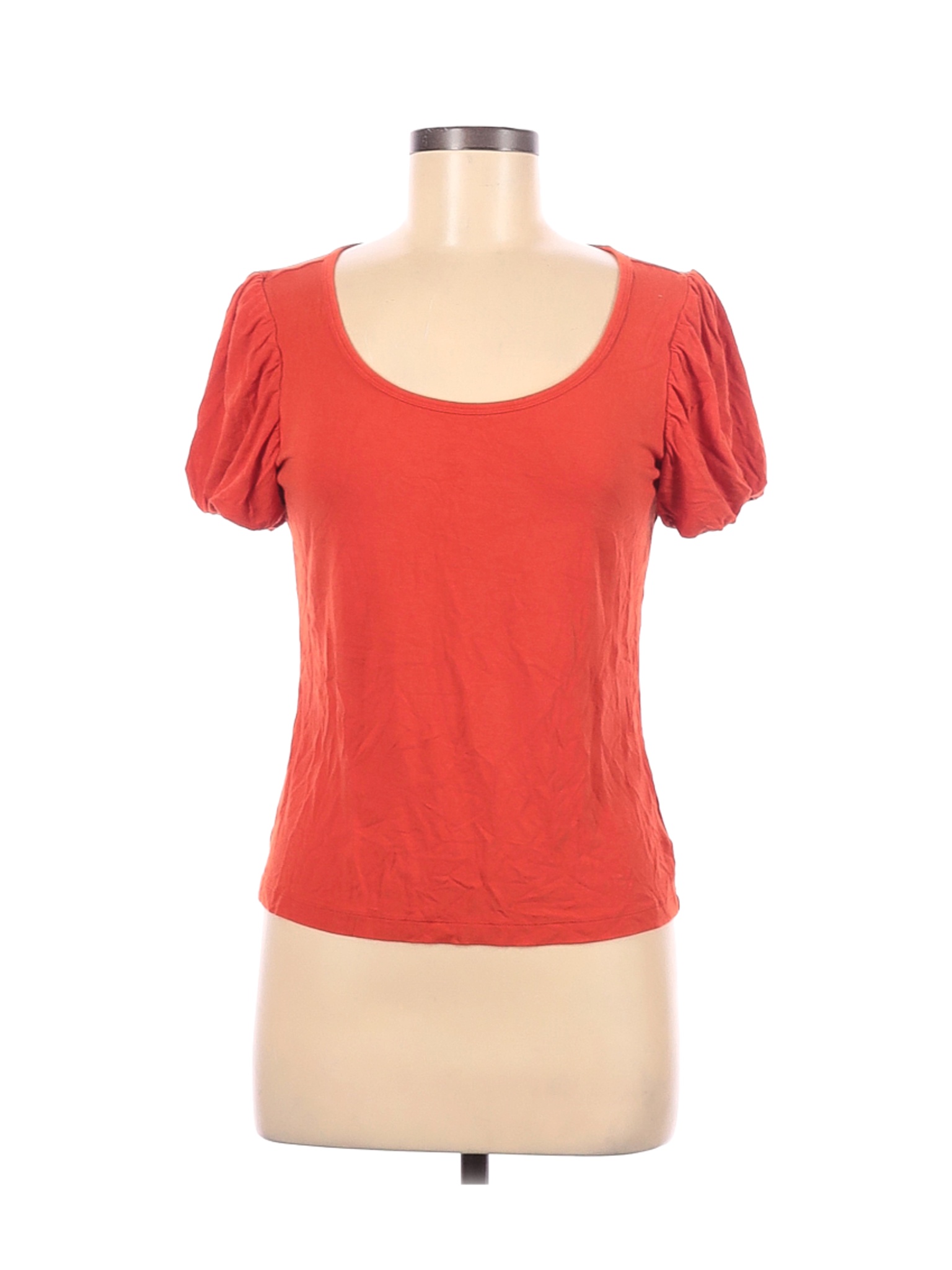 Lauren by Ralph Lauren Women Orange Short Sleeve Top M | eBay