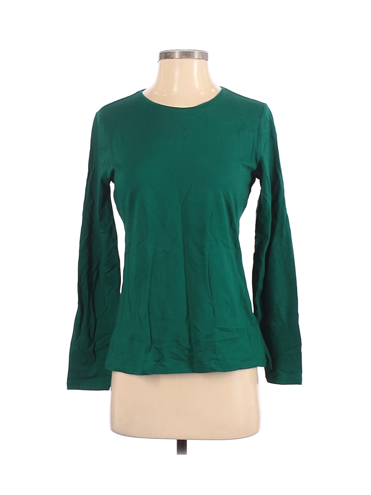 Lands' End Women Green Long Sleeve T-Shirt S | eBay