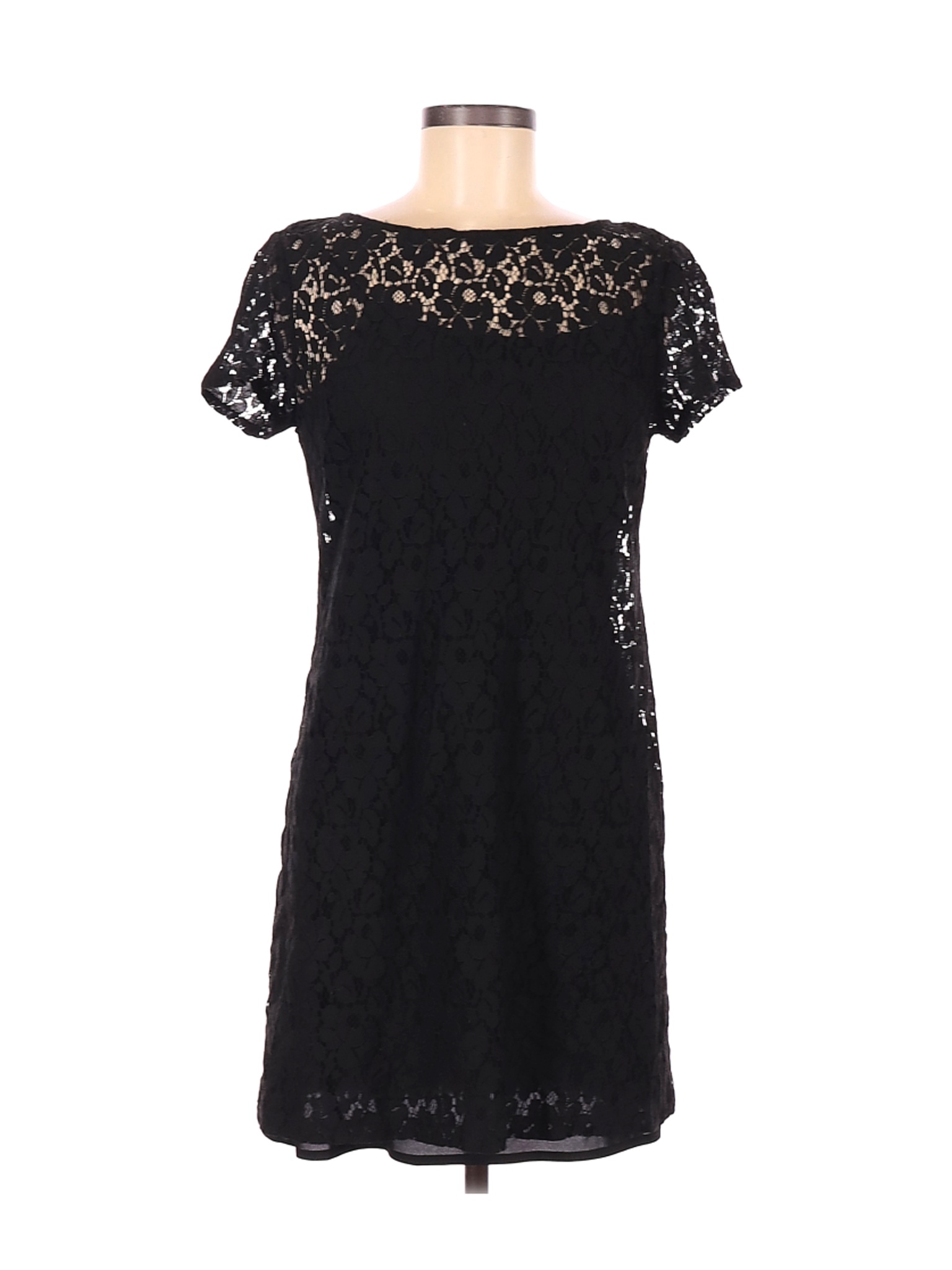 Alex + Alex Women Black Casual Dress 6 | eBay