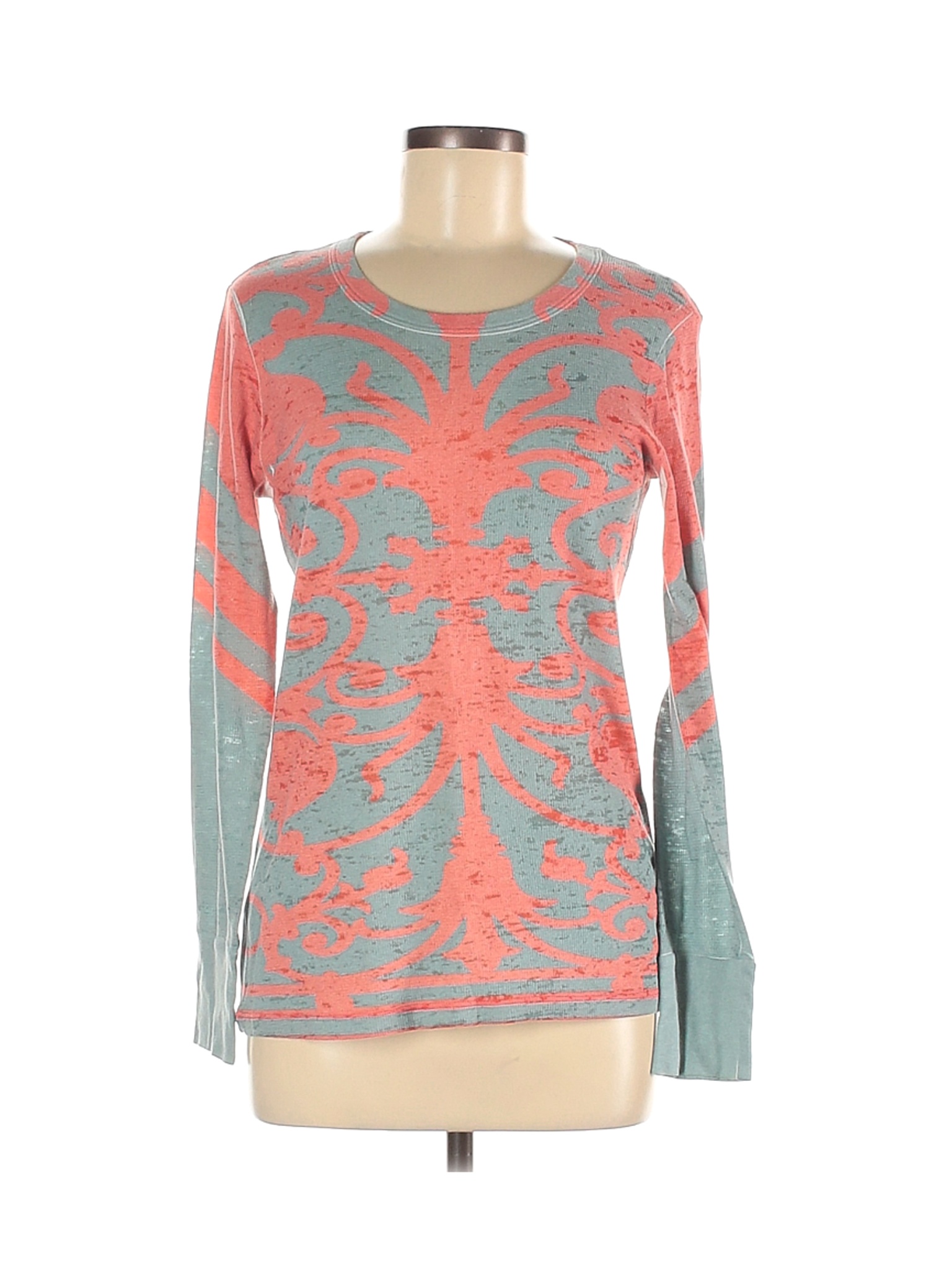 Whimsy Rose Women Pink Thermal Top M eBay