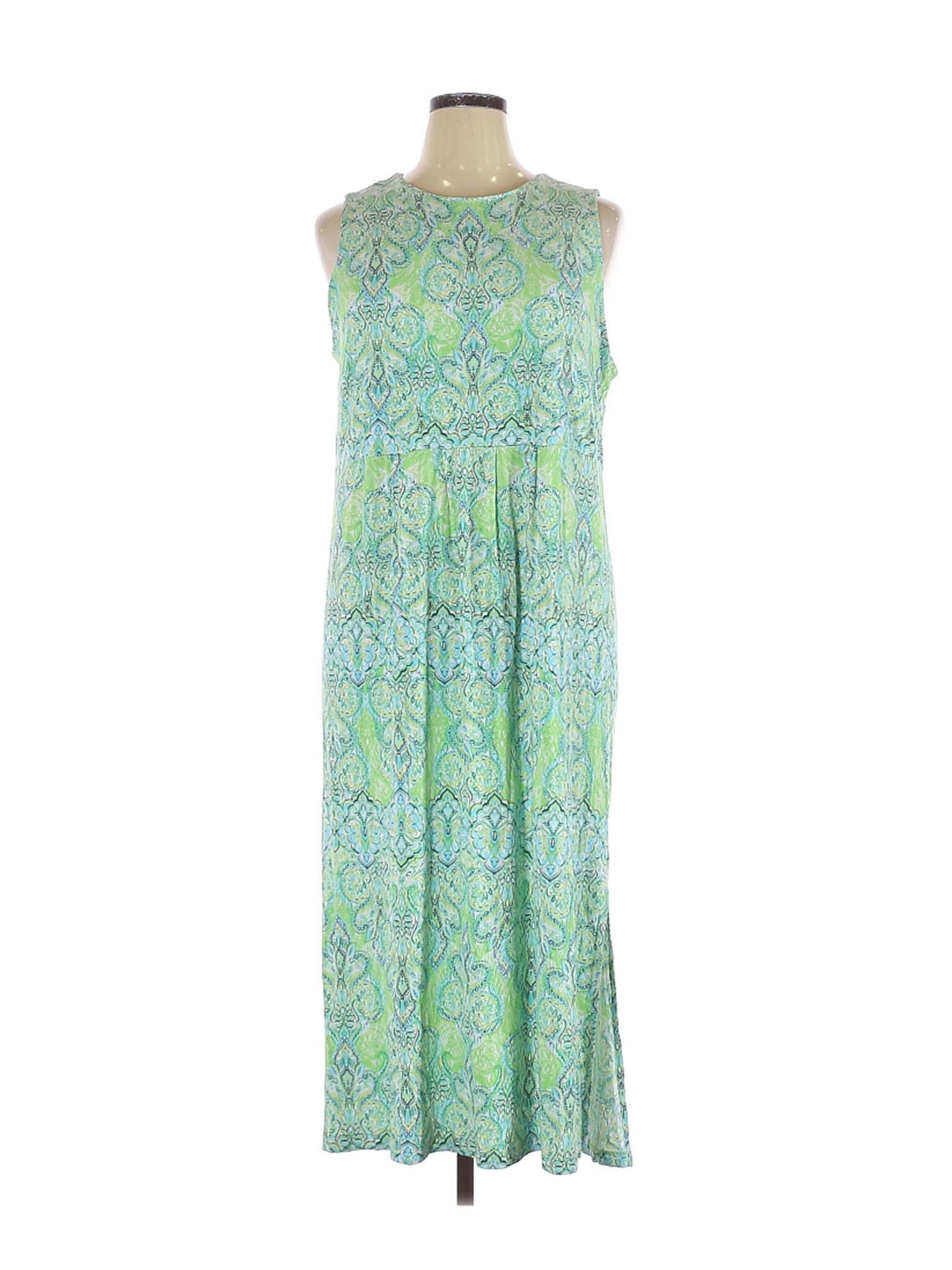 J.Jill Women Green Casual Dress XL | eBay