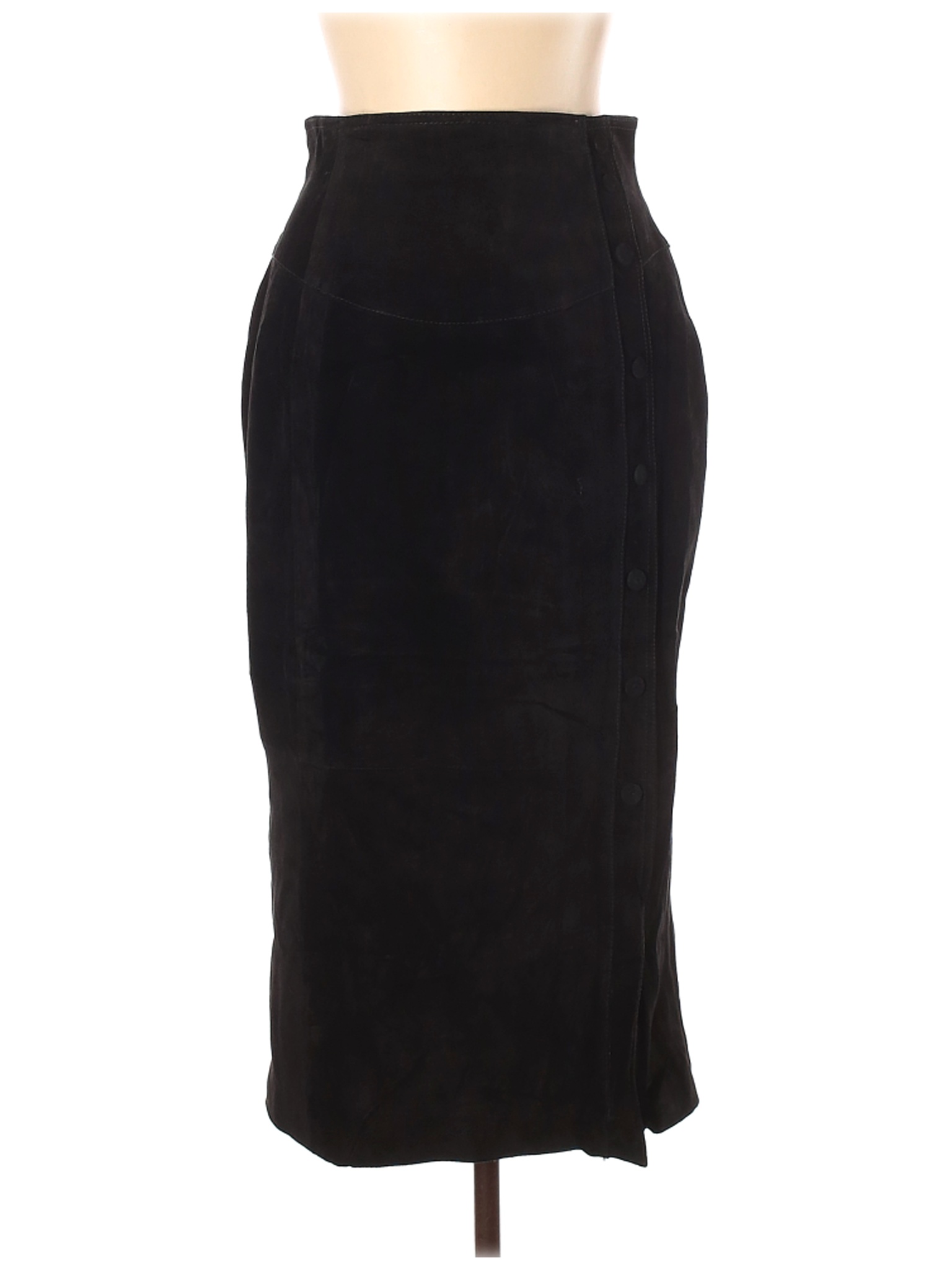 Assorted Brands Women Black Leather Skirt 12 | eBay