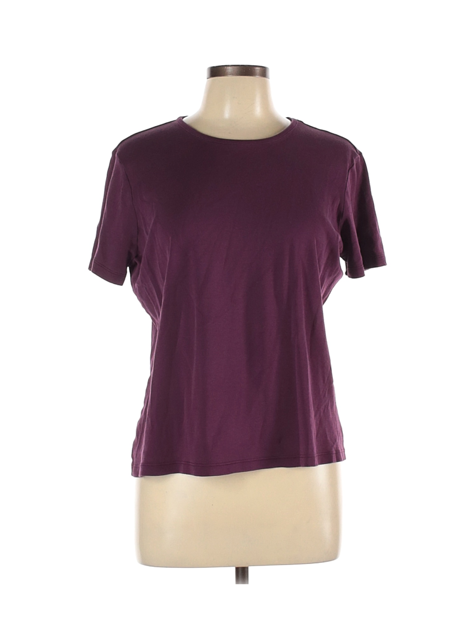 L.L.Bean Women Purple Short Sleeve T-Shirt L | eBay
