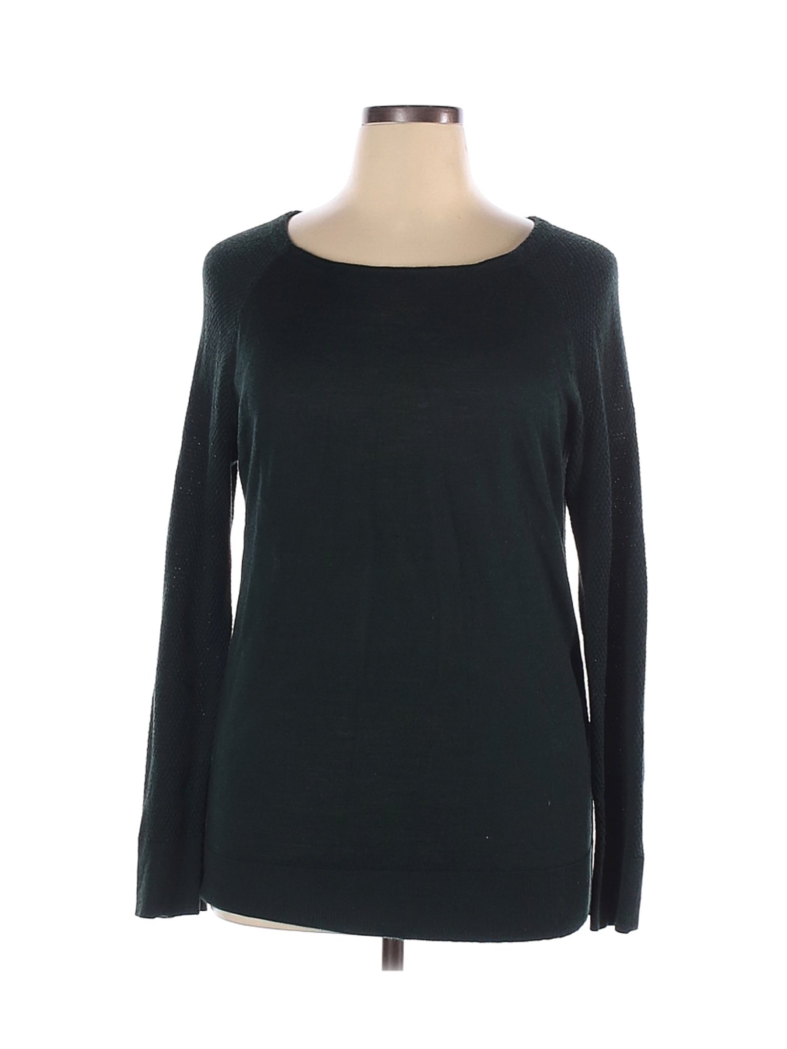 Ann Taylor LOFT Women Green Pullover Sweater XL | eBay