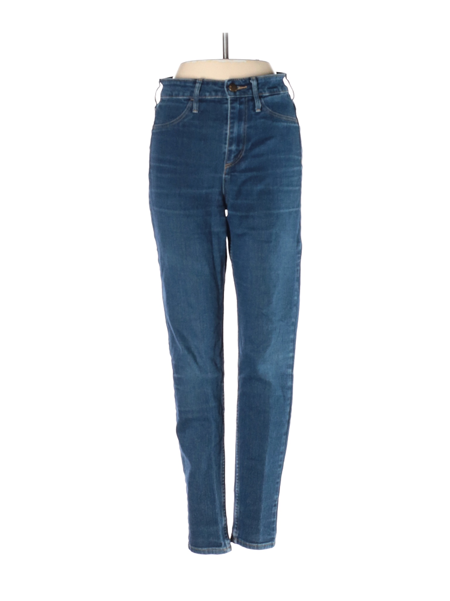 dark blue denim jeans women's