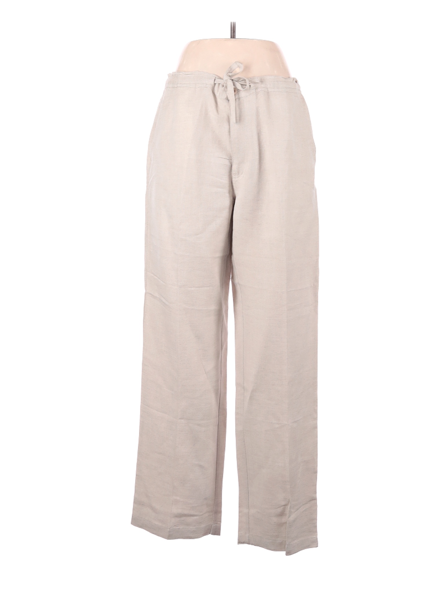 brown linen pants