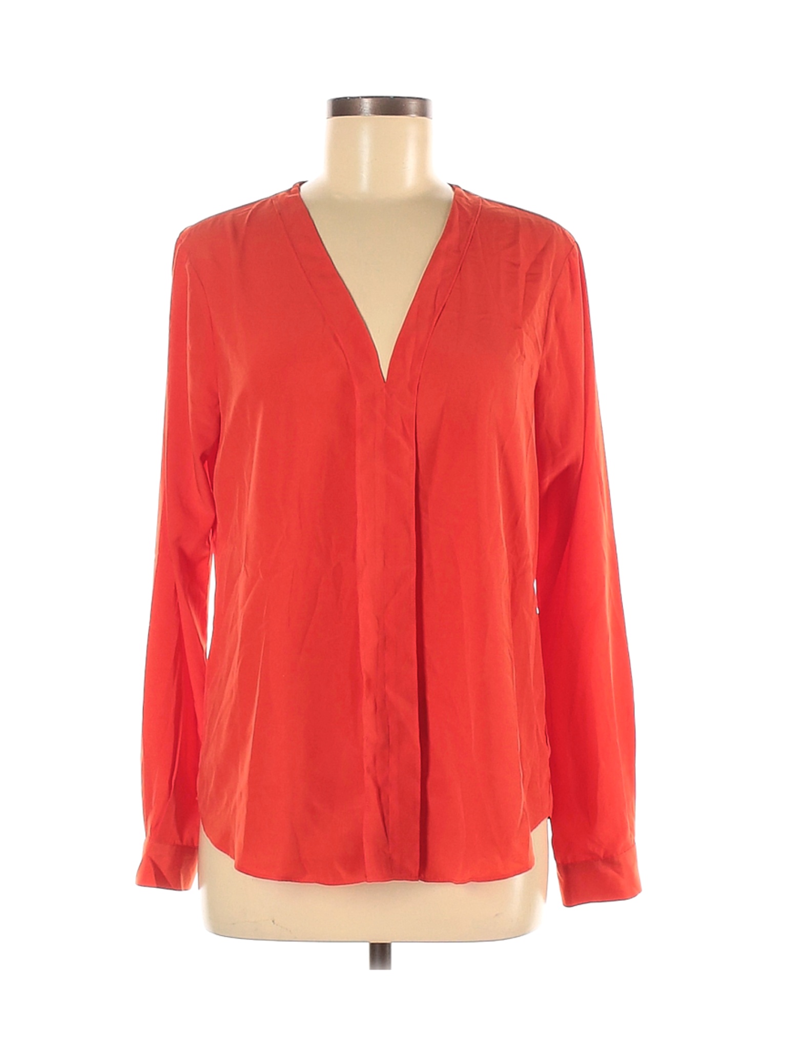 Yoana Baraschi Women Orange Long Sleeve Blouse M | eBay