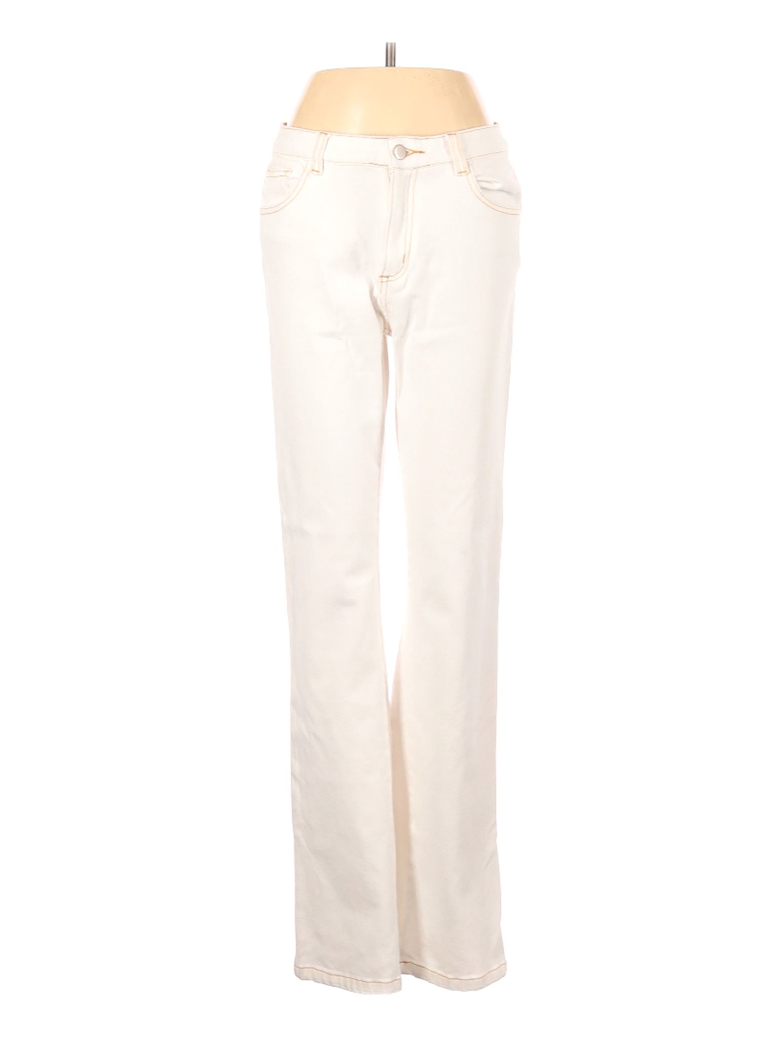 Boston Proper Women Ivory Jeans 6 | eBay