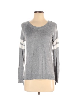 pinque axelia textured crew neck pullover