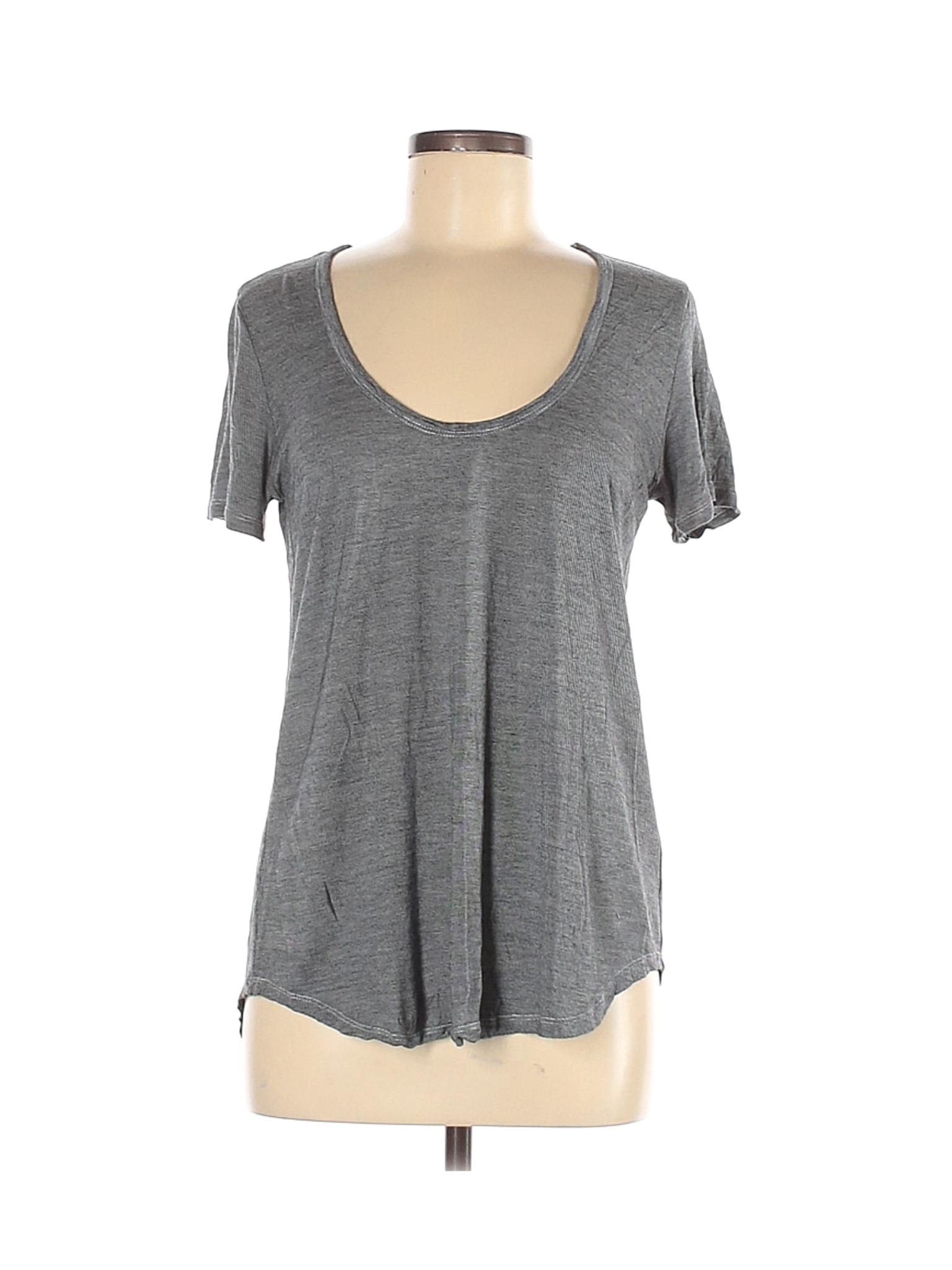 Wilfred Free Women Gray Short Sleeve Blouse M | eBay