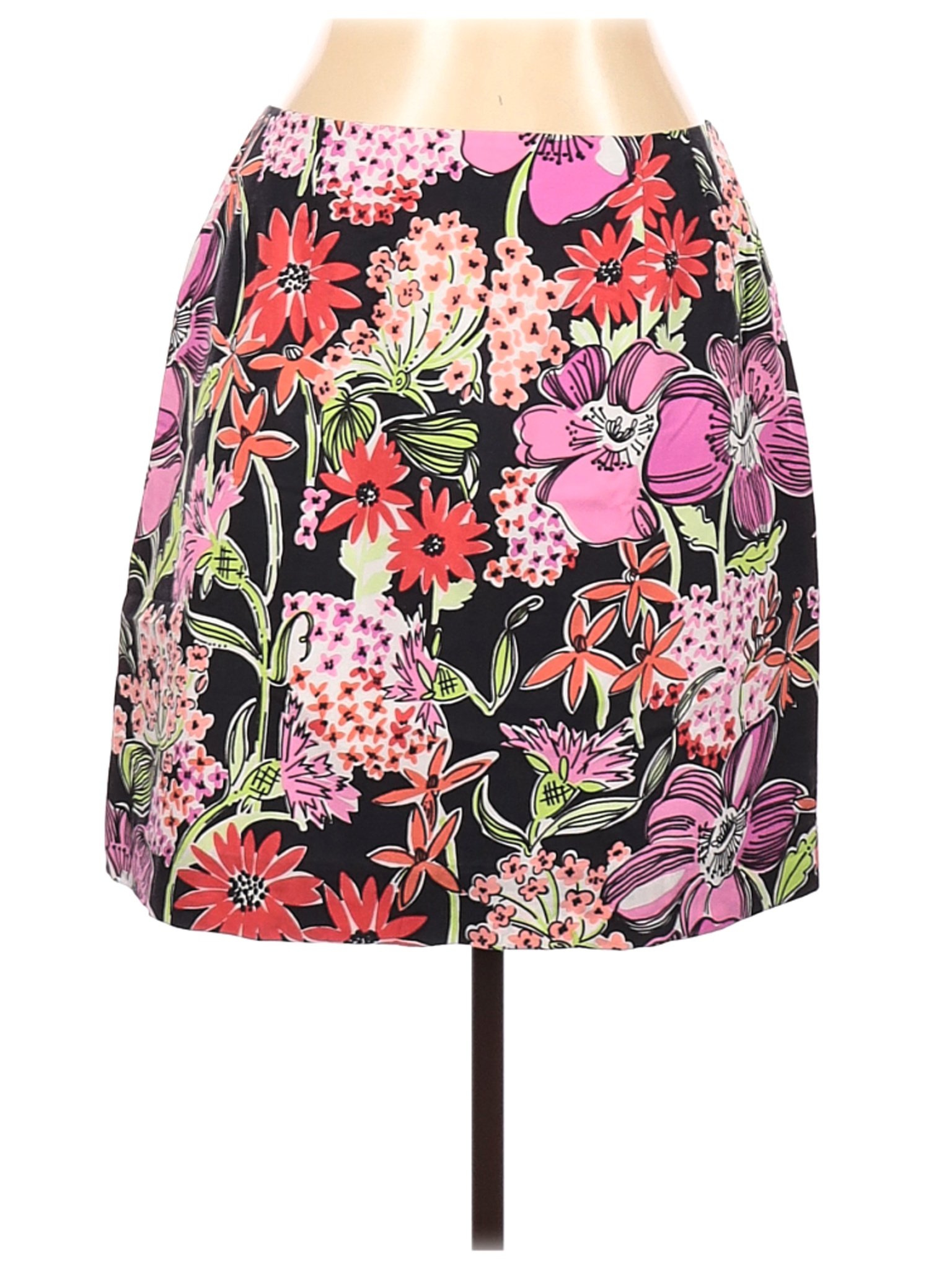 Lilly Pulitzer Women Black Casual Skirt 12 | eBay