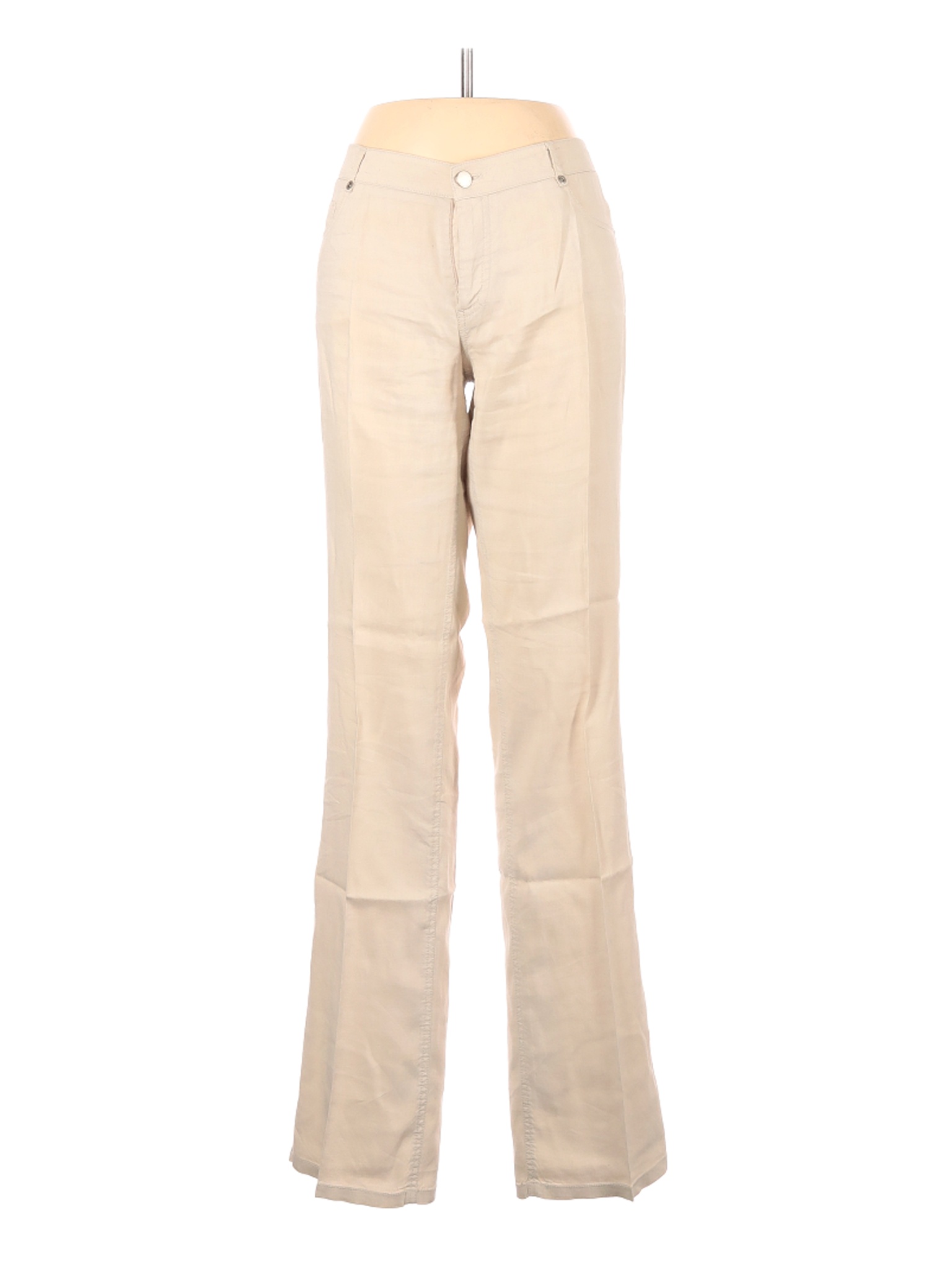 brown linen pants