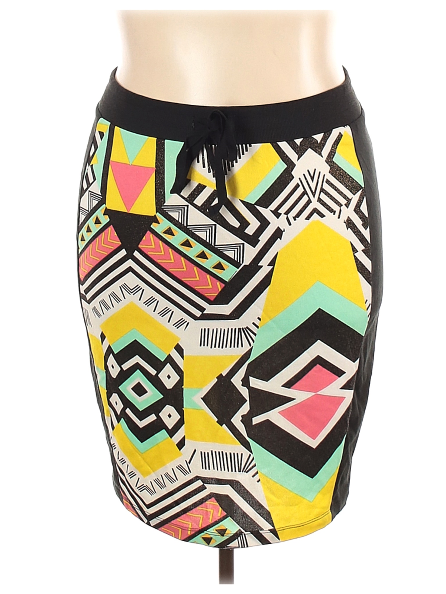 Bongo Women Yellow Casual Skirt 2X Plus | eBay