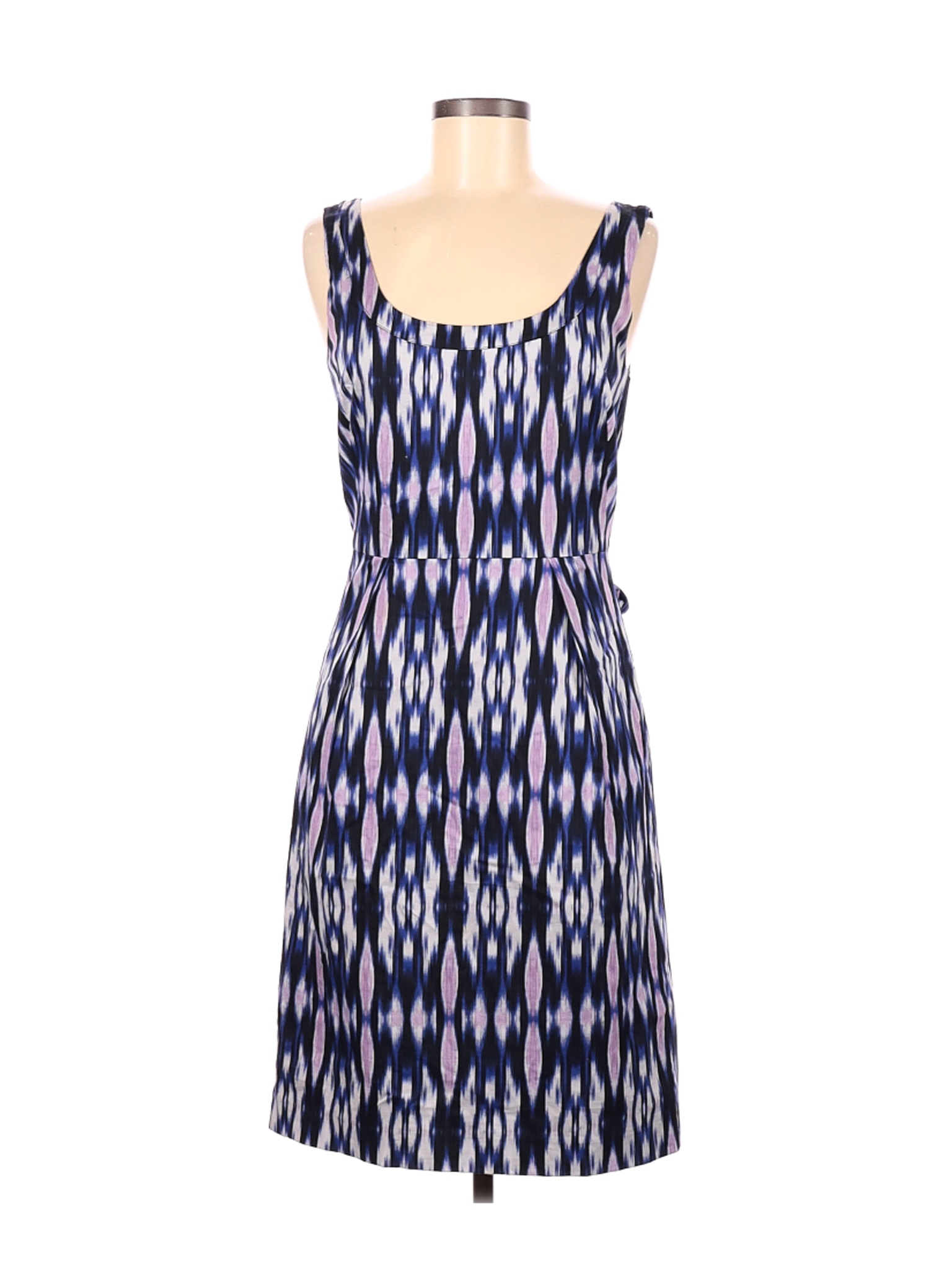 Ann Taylor Women Blue Casual Dress 6 | eBay
