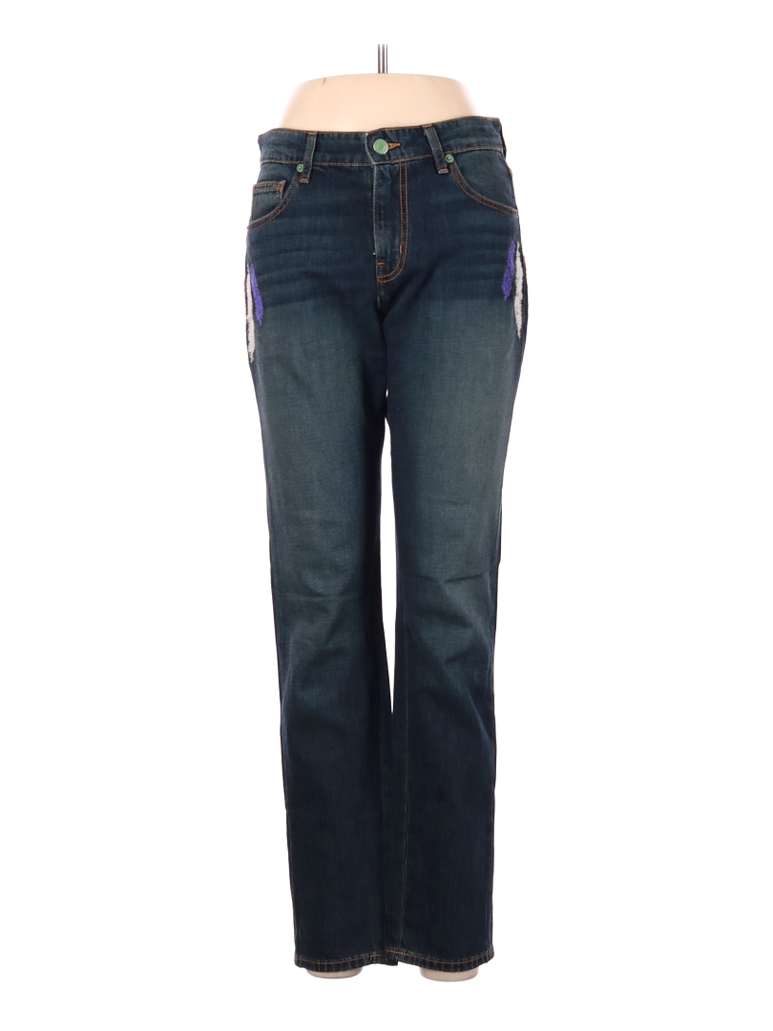 Sandrine Rose Women Blue Jeans 25W | eBay