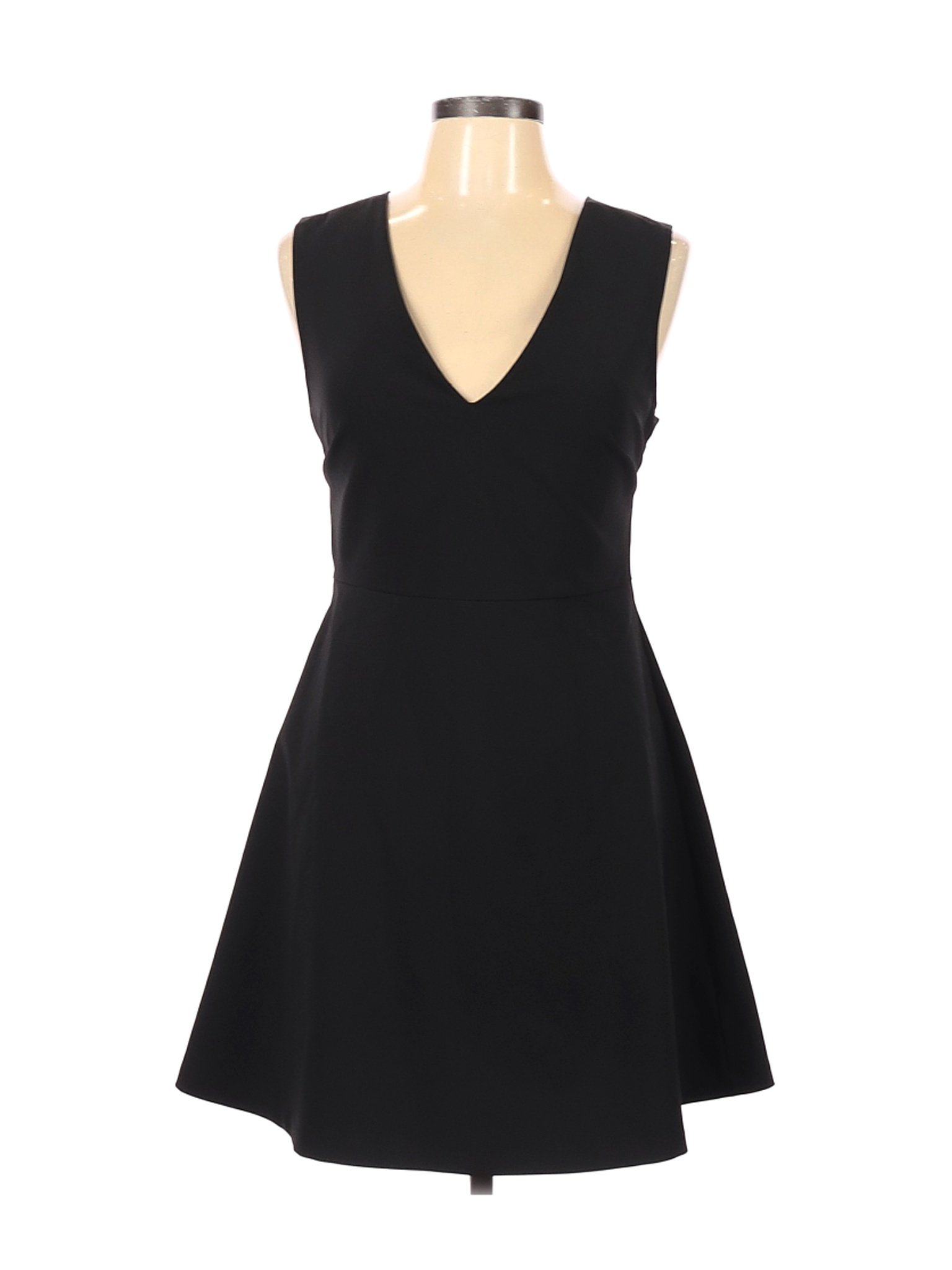 Zara Women Black Cocktail Dress L | eBay