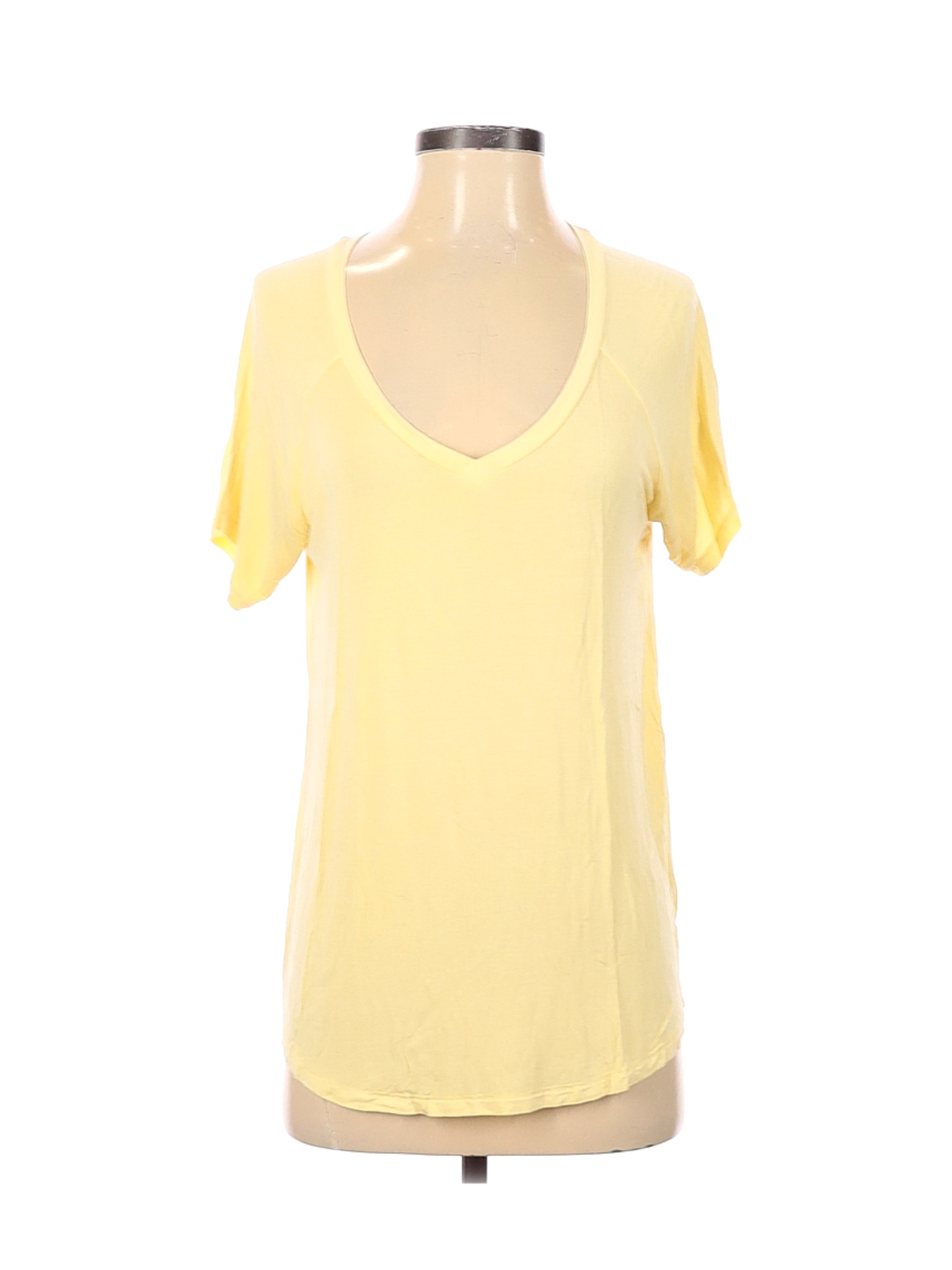 American Eagle Outfitters Women Yellow Short Sleeve T-Shirt XS | eBay