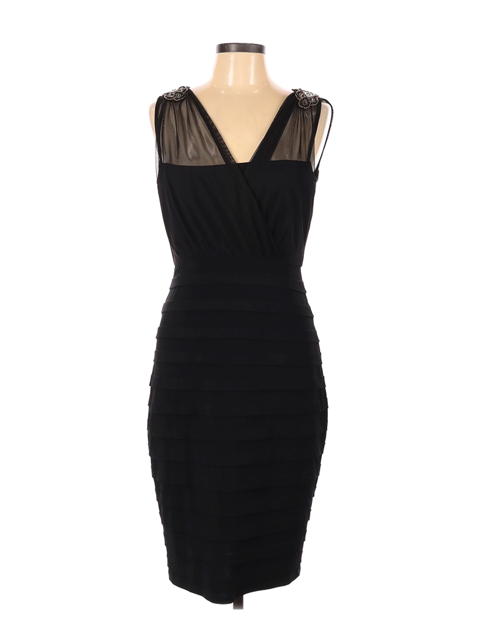Sangria Women Black Cocktail Dress 12 | eBay
